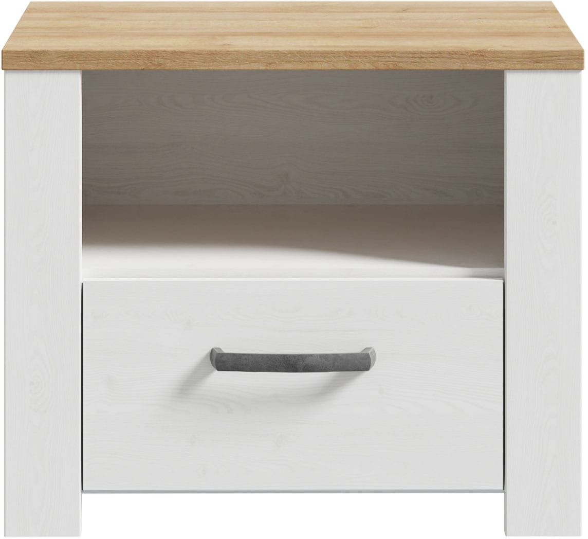 FORTE Nachtkommode B/H/T 61,6/52/42 cm , in 2 Dekoren erhältlich