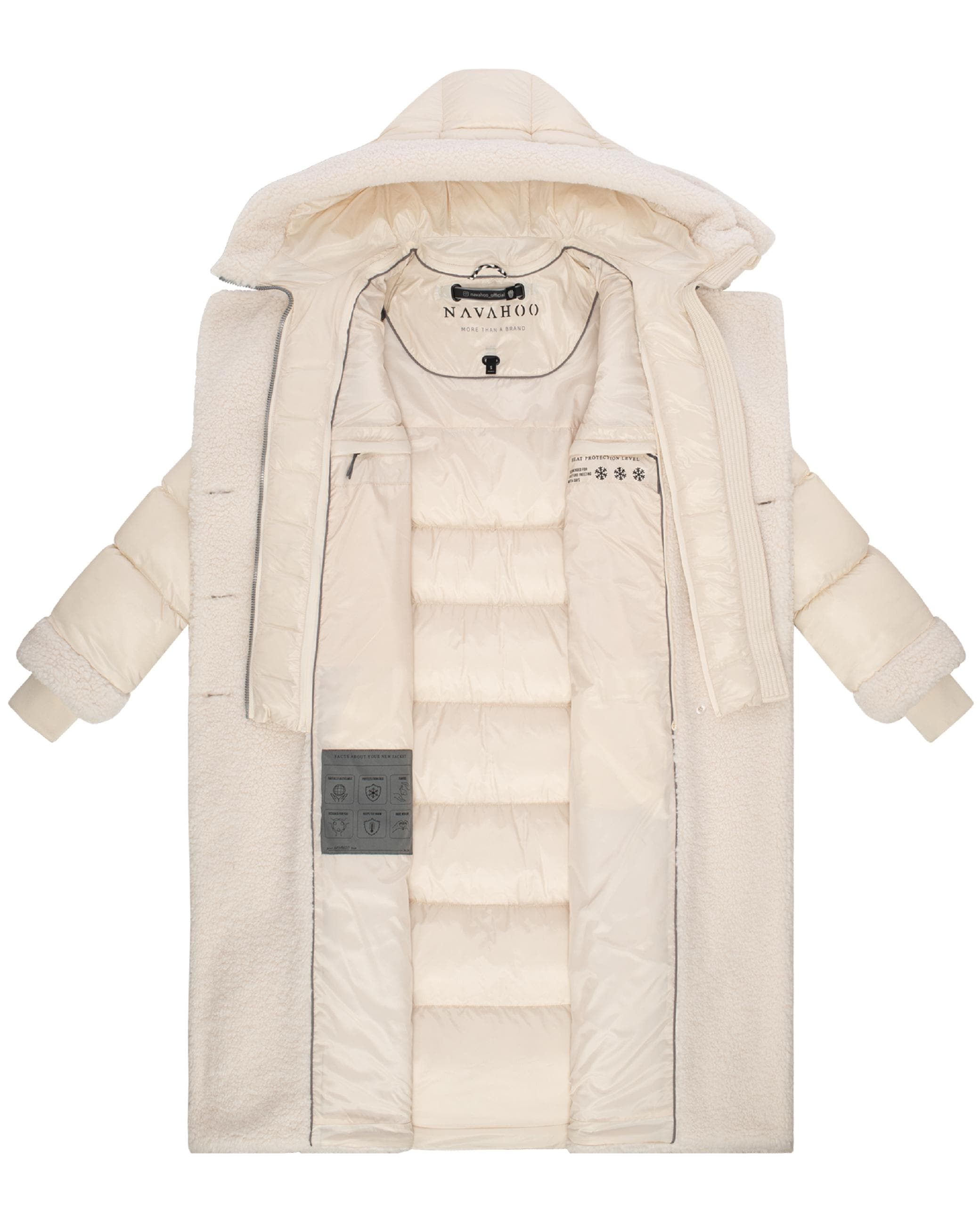 Navahoo Wintermantel »Wintermantel Kuscheltraum 14«