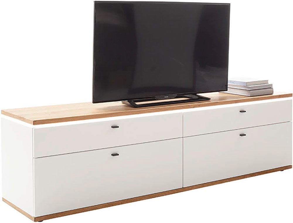 MCA furniture Lowboard »Matadi Lowboard«, (1 St.), Lowboard,TV-Schrank,Weiß,Holzabsetzung,Schubkästen,B: 210cm
