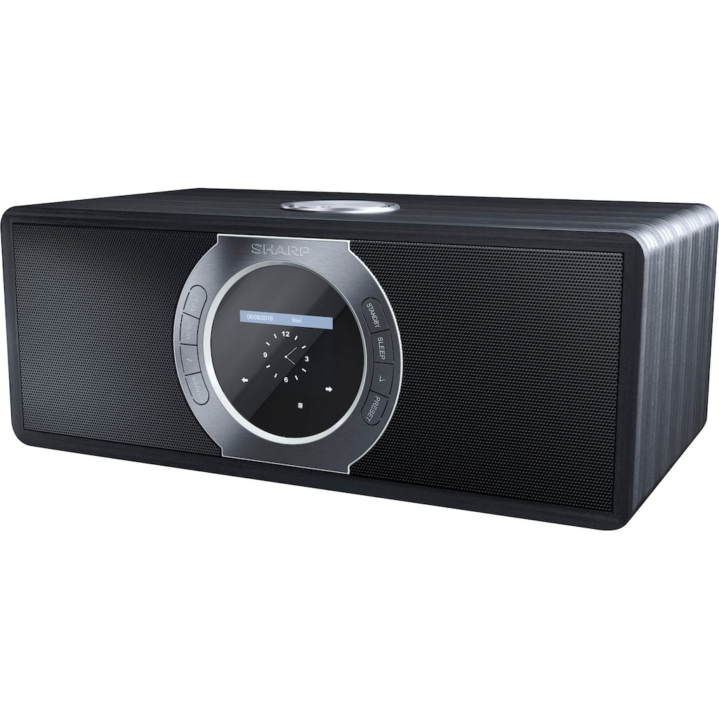 Sharp Internet-Radio »DR-I470 PRO«, (Bluetooth-WLAN Automatische Senderverfolgung-Digitalradio (DAB+)-FM-Tuner mit RDS-Internetradio 30 W)