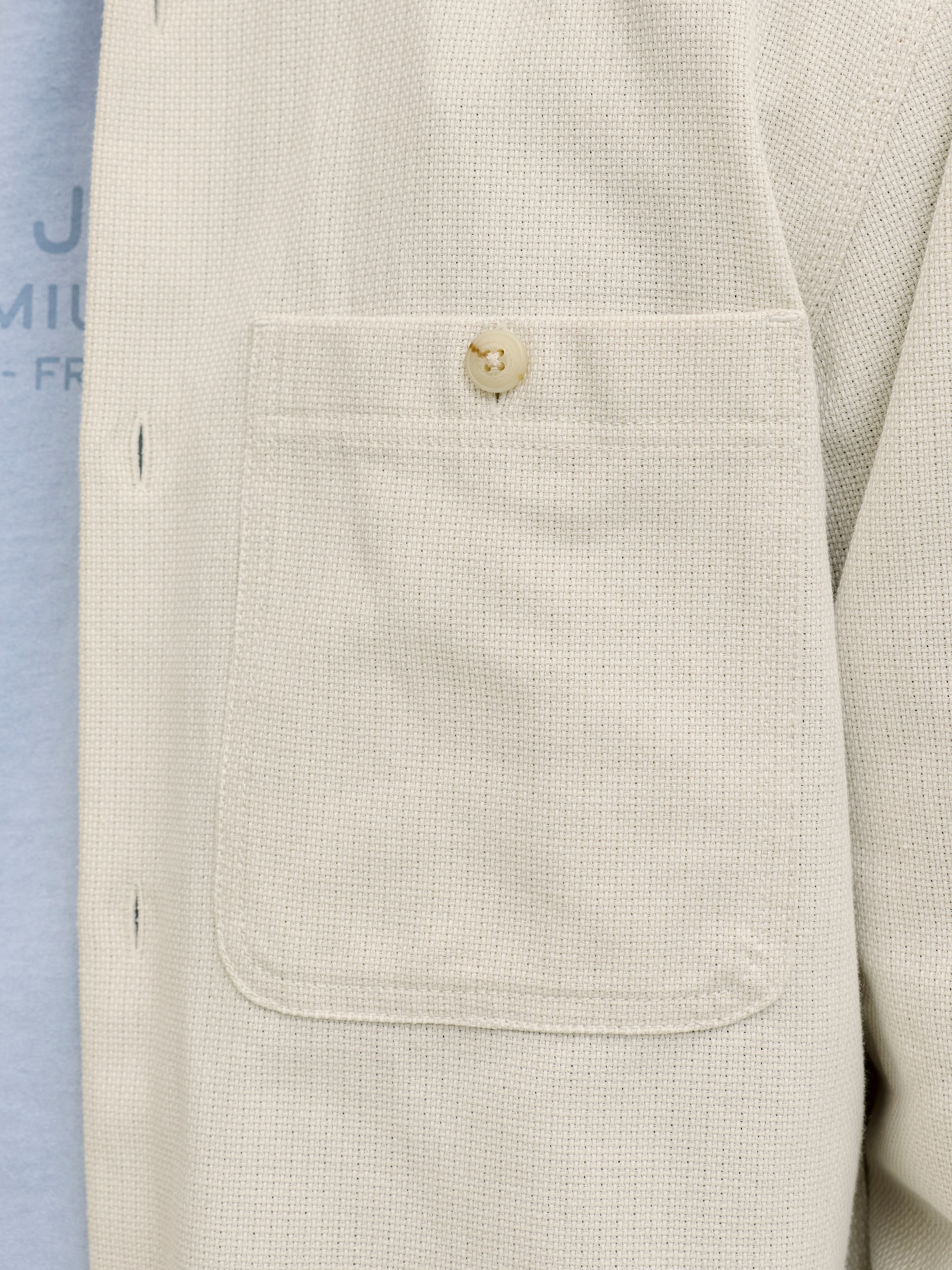 Jack & Jones Langarmhemd »JPRBLURAYLE LINEN BL. SOLID LS SHIRT SN«