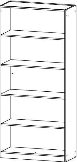 rauch Mehrzweckschrank »Garderobe Drehtürenschrank Kleiderschrank Schrank Schuhschrank MINOSA«, Breite 91 cm mit 4 Einlegeböden, viel Stauraum MADE IN GERMANY