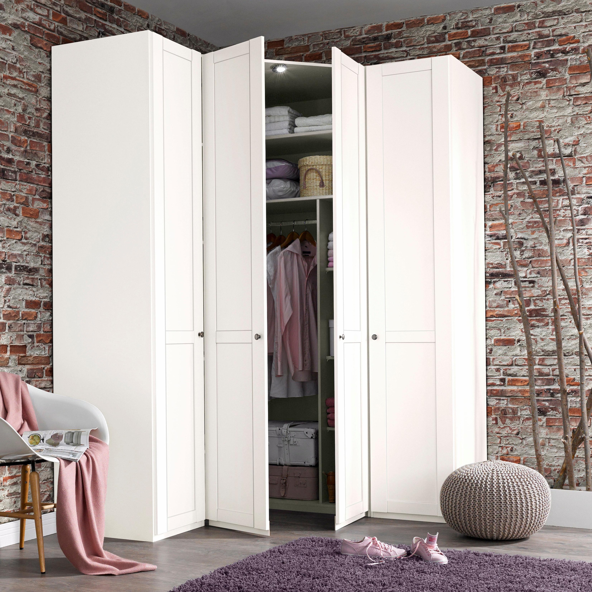 208 wahlweise in Wimex bequem vielen hoch Breiten, kaufen »New oder 236cm Kleiderschrank York«,