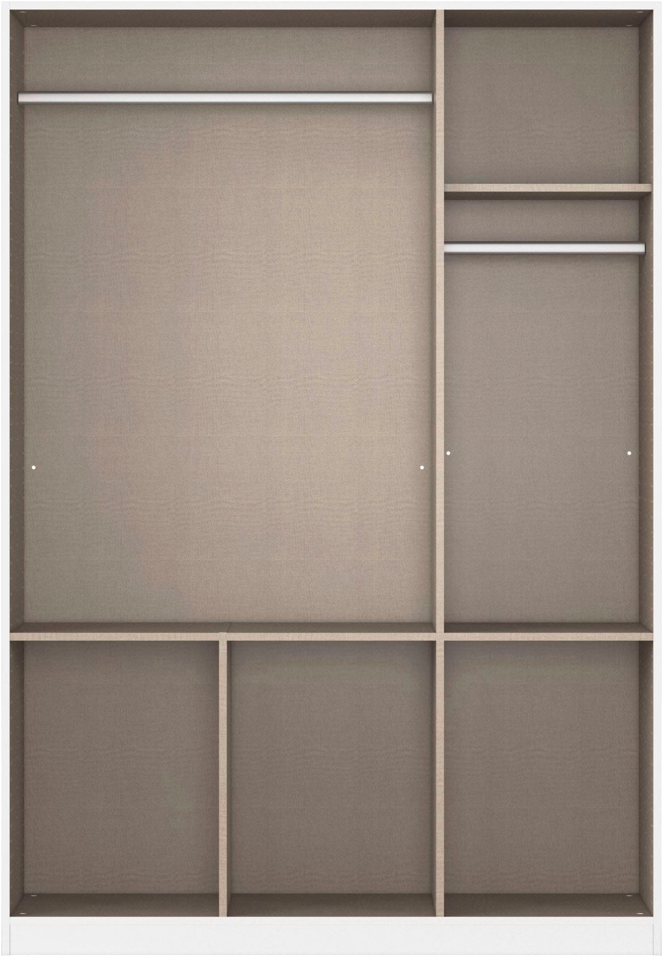 rauch Drehtürenschrank »Celle«, in 4 Breiten und 2 Höhen, optional mit Schubkästen MADE IN GERMANY