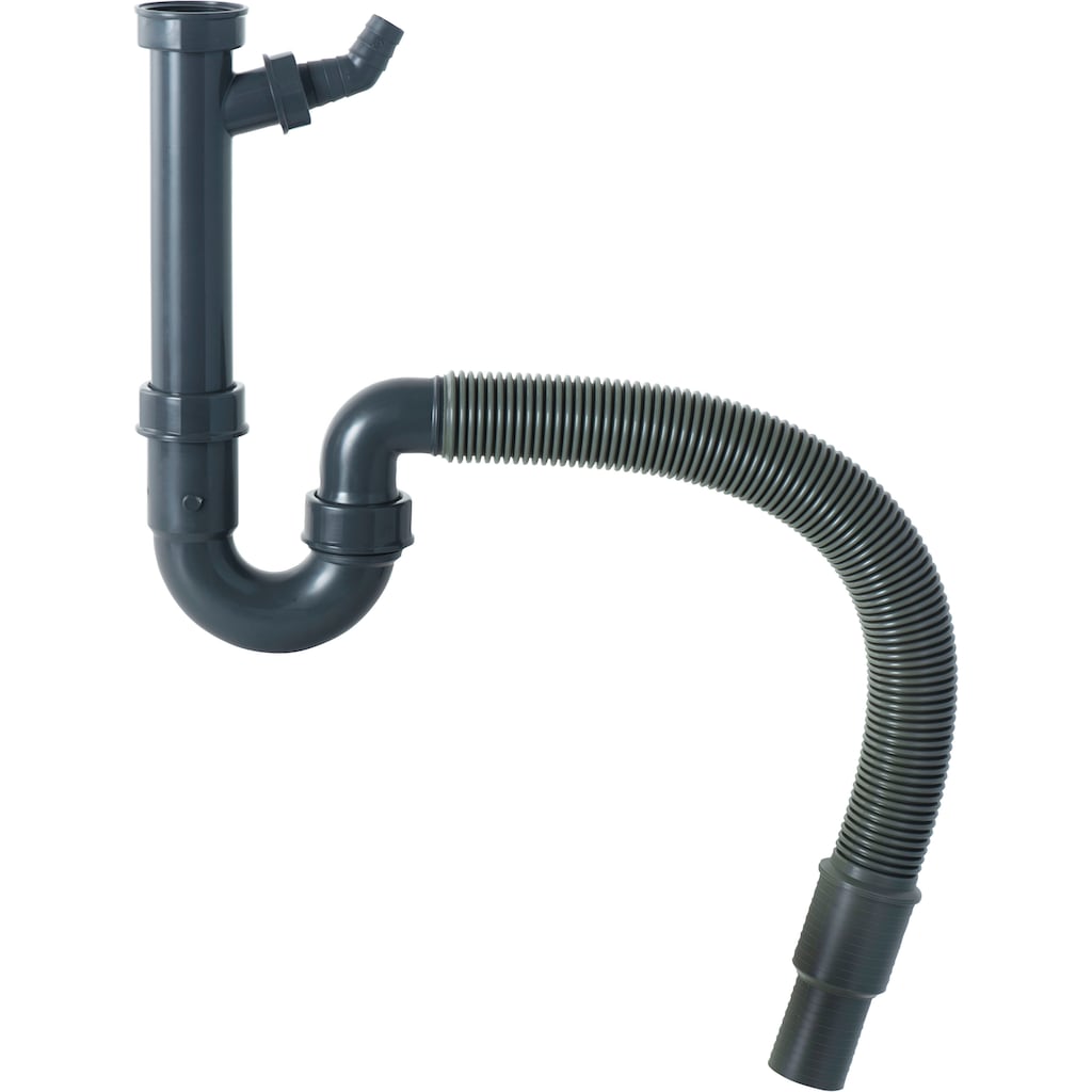 CORNAT Siphon »1 1/2 Zoll - Mit flexiblem Abgangsrohr & Geräteanschluss«