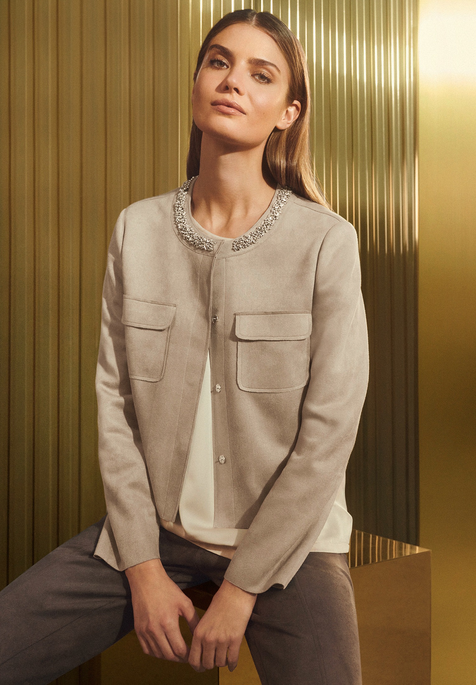 Betty Barclay Jackenblazer »Blazer-Jacke mit aufgesetzten Taschen«