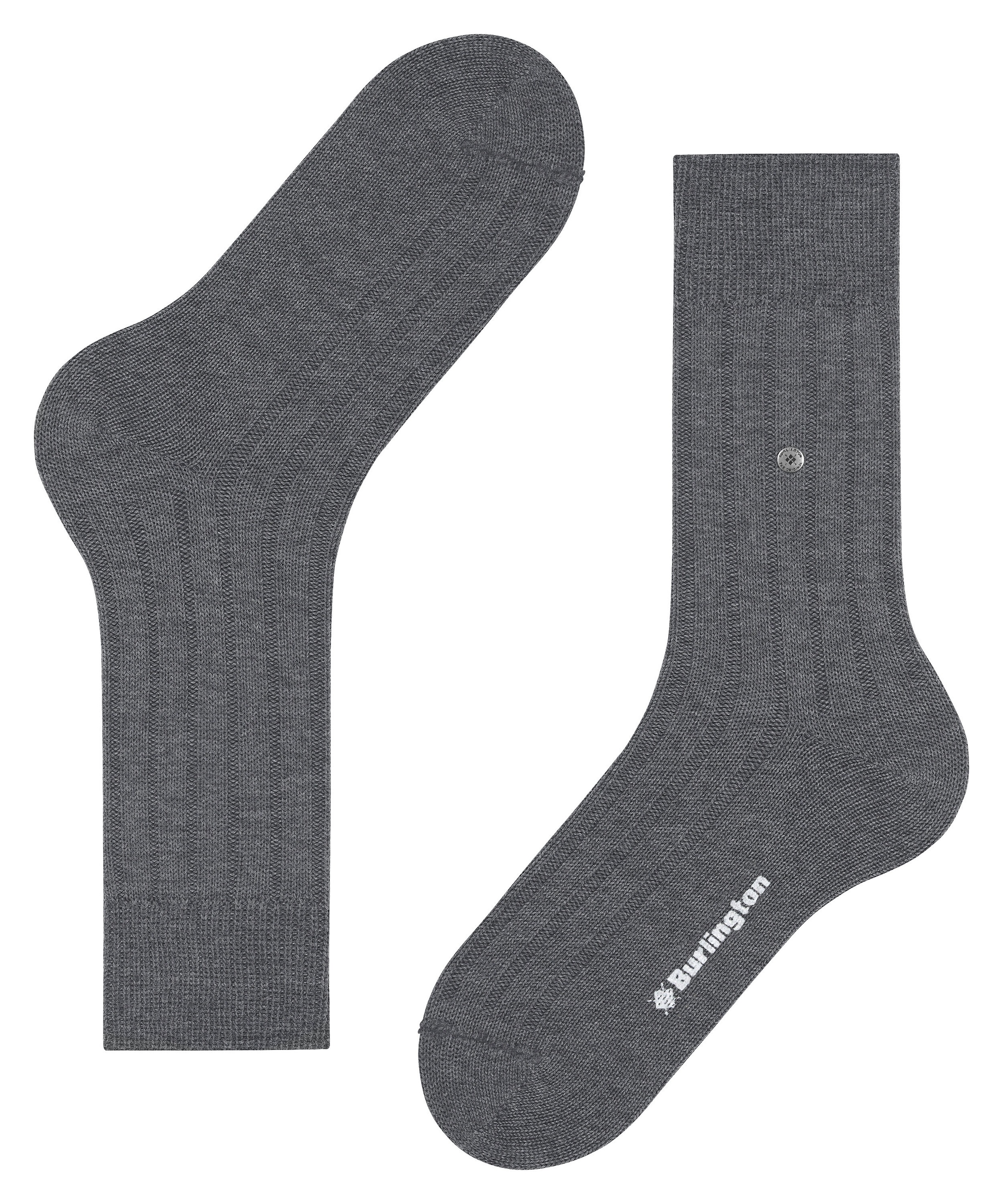 Burlington Socken »Dover« wärmend, Einheitsgröße 40-46, unifarben, Grobstrick-Optik