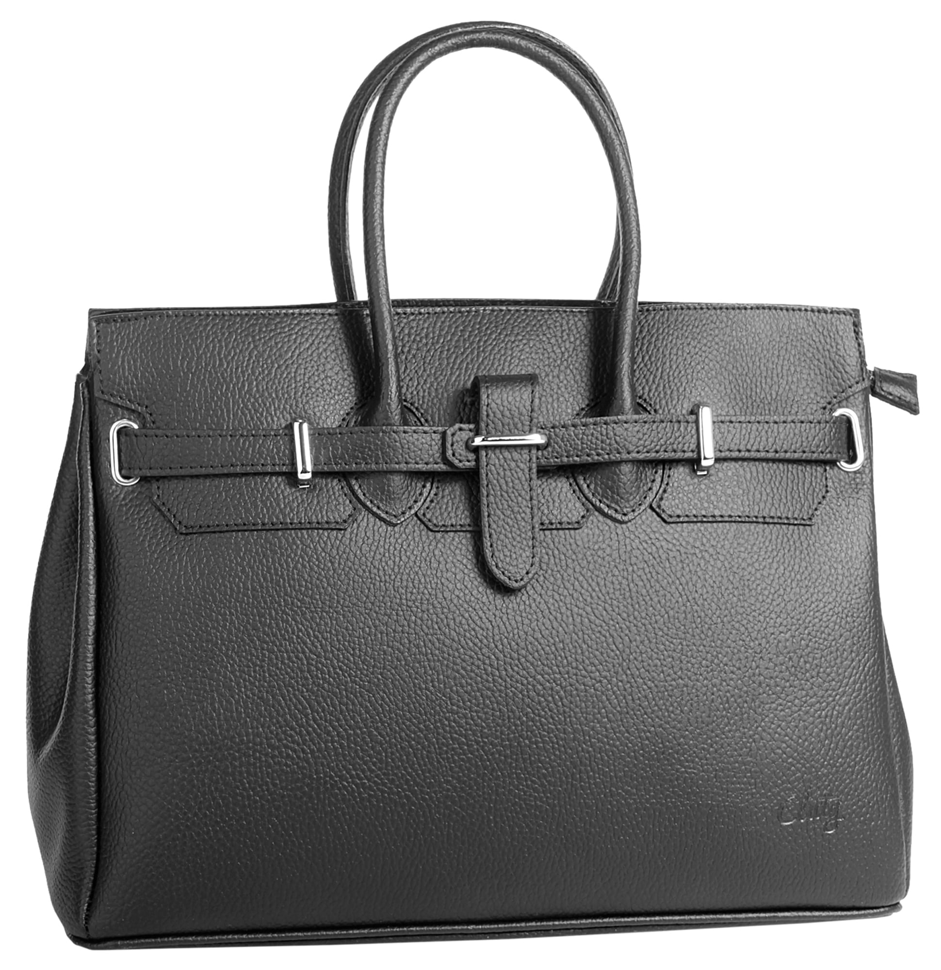 Cluty Shopper, echt Leder, Made in Italy