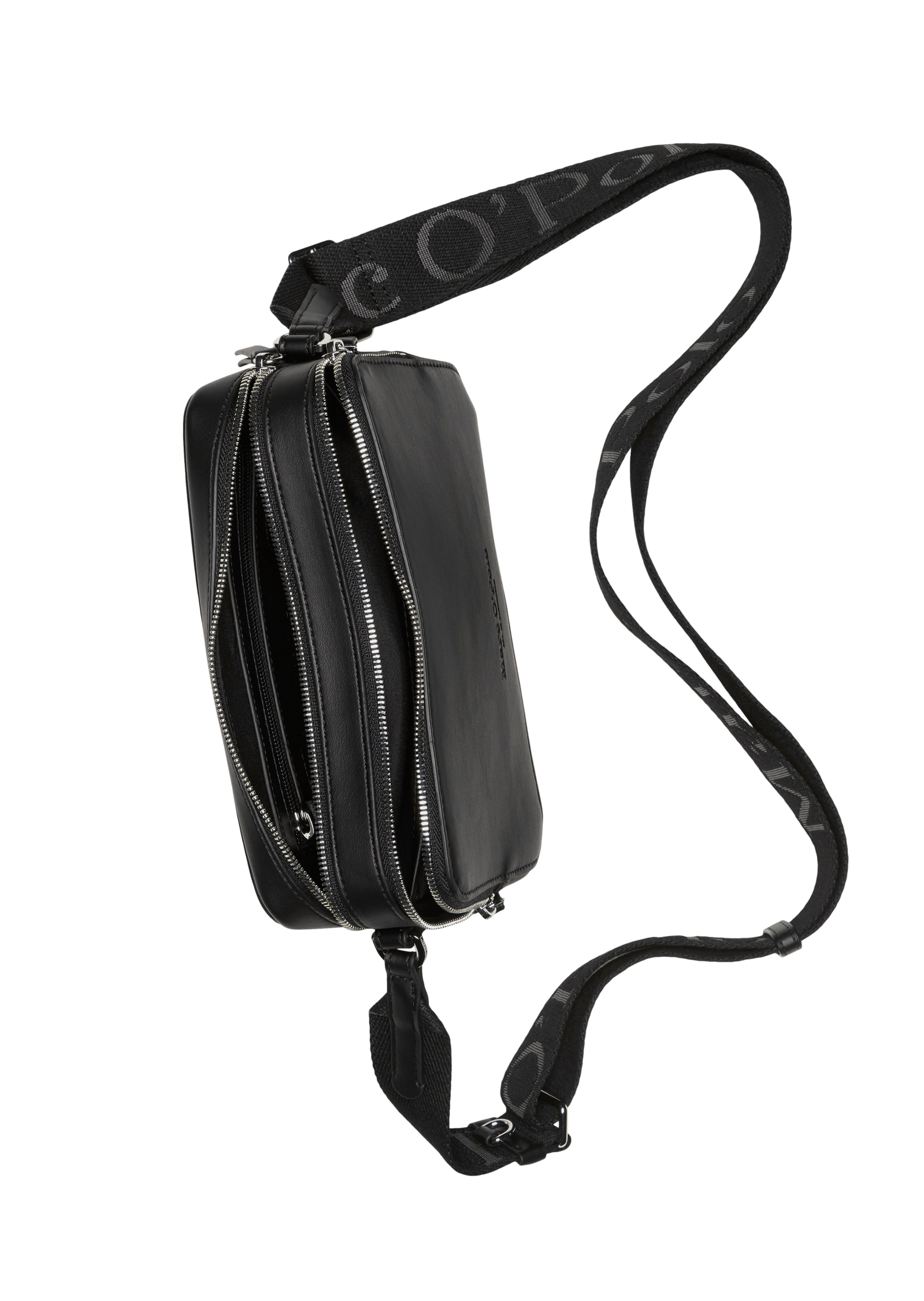 Marc O'Polo Accessories Umhängetasche »VALA« Bodybag, Schultertasche mit breitem Logo-Gurtband