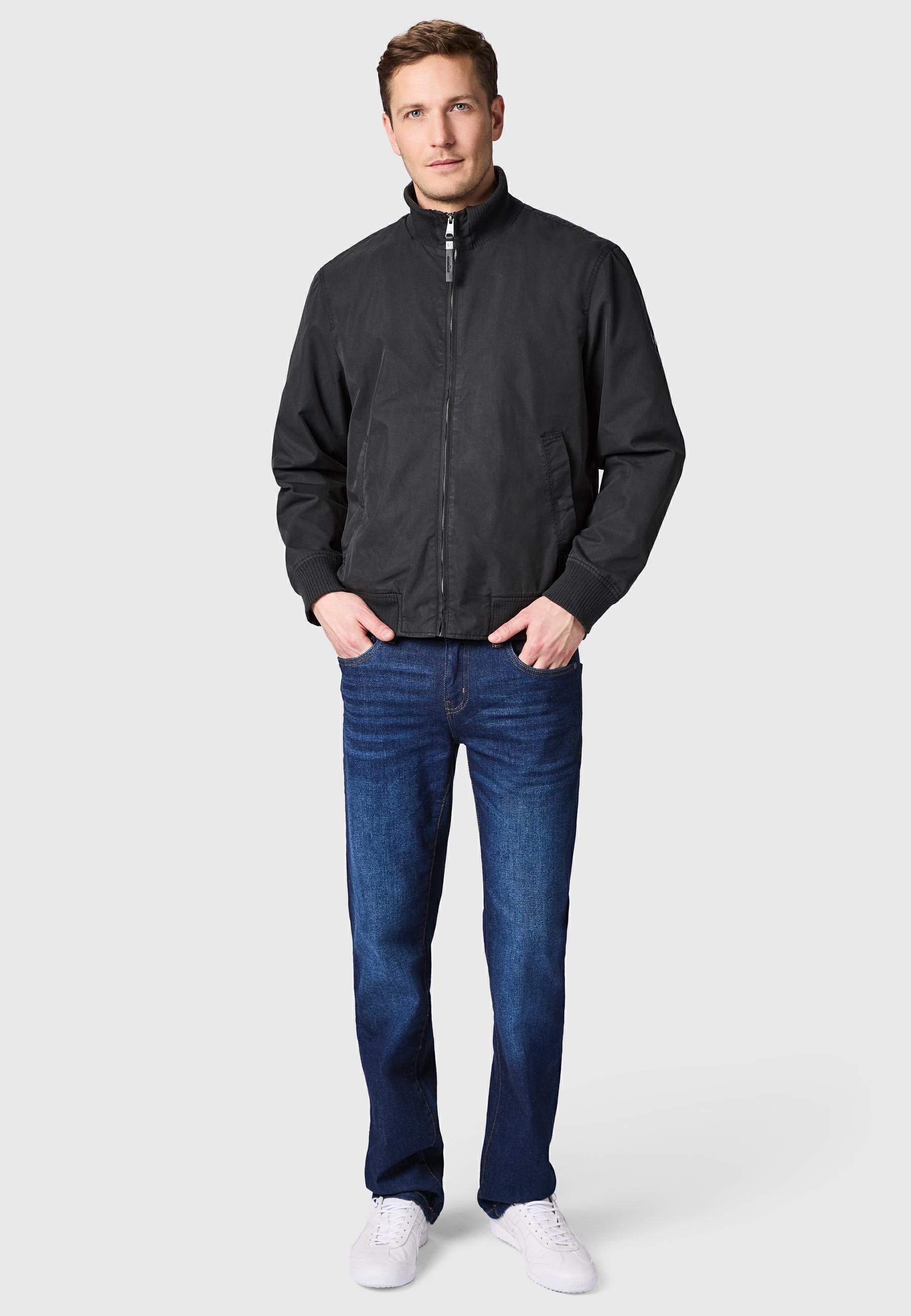 Ragwear Outdoorjacke »Outdoorjacke Crusien YOUMODO« ohne Kapuze Leichte Jacke mit elastischen Bündchen