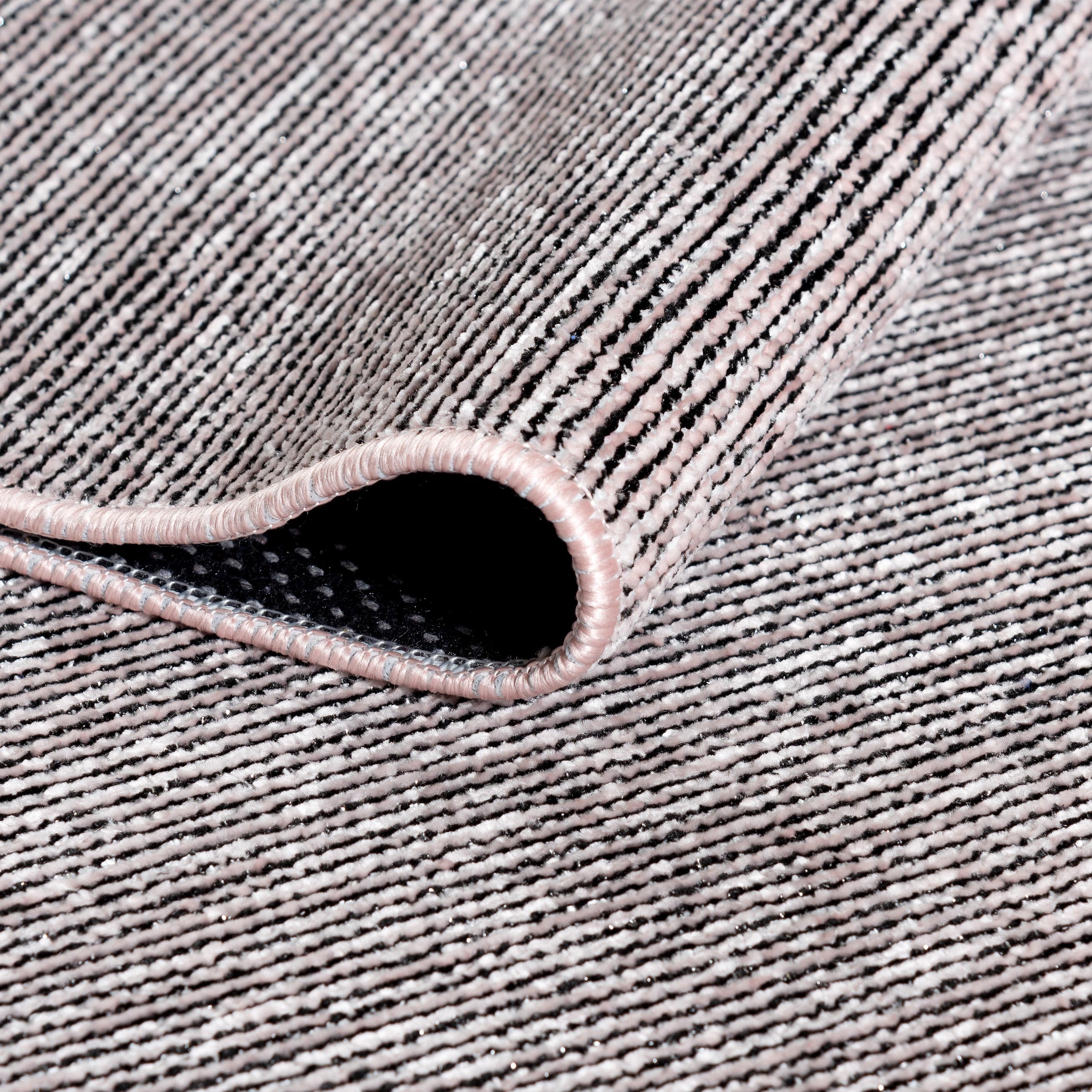 Sehrazat Teppich »Stela«, rechteckig, 5 mm Höhe, waschbar, Flachgewebe, mit Fransen und Chenille