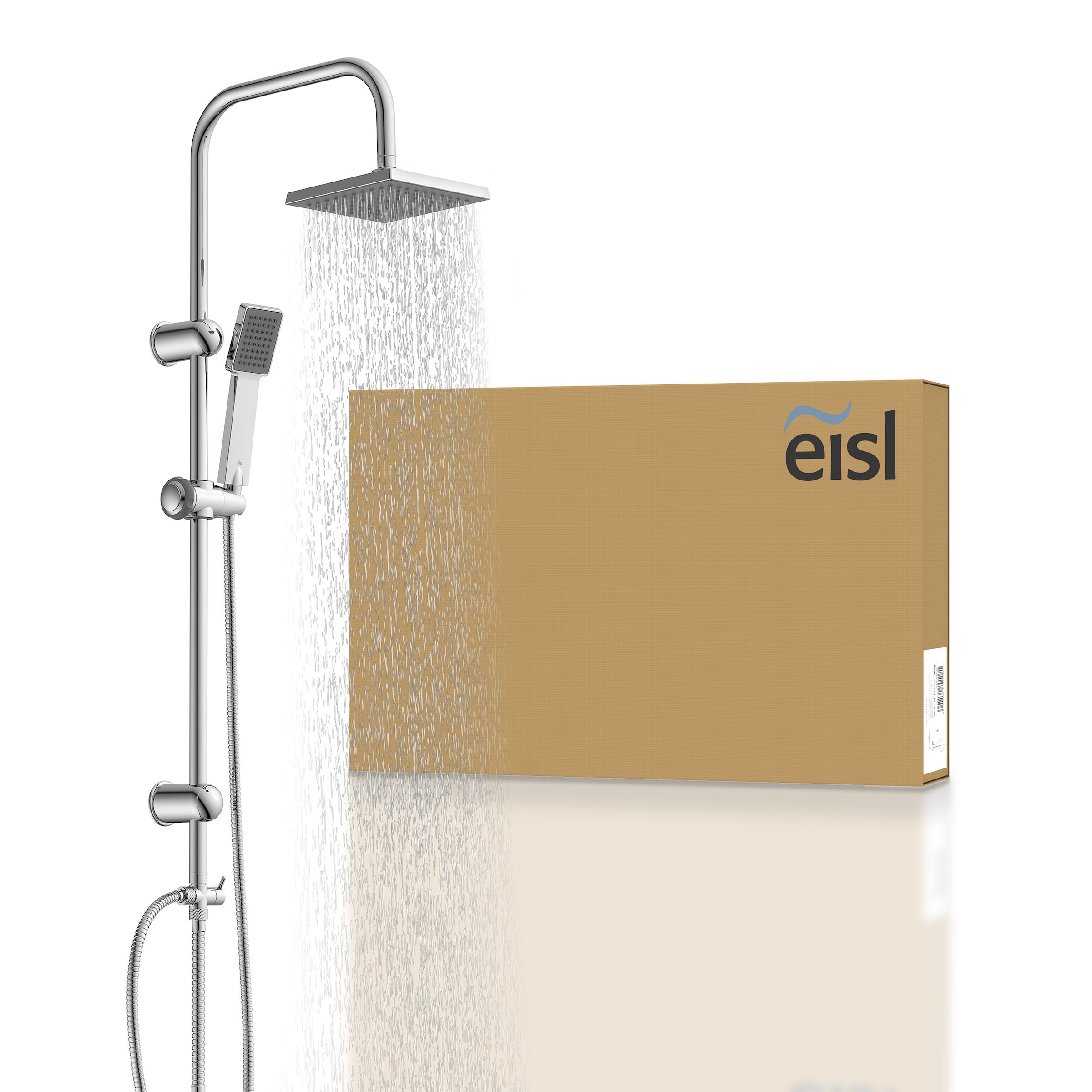 Schütte Brausegarnitur »EASY ENERGY«, höhenverstellbar, Antikalk, Edelstahl