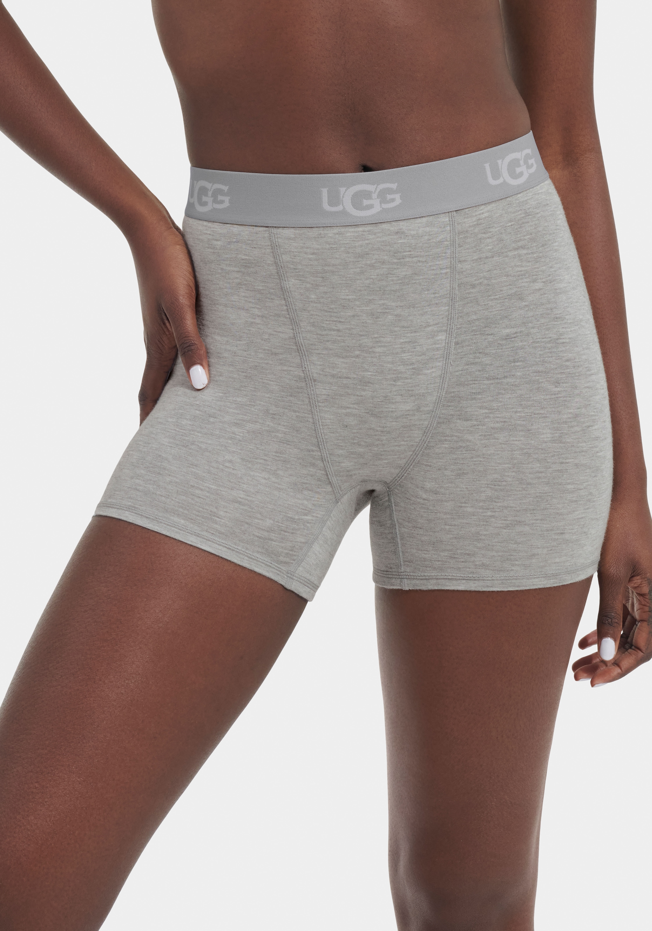 UGG Boxershorts »Alexiah Boy Short«, mit elastischem Logo-Bund