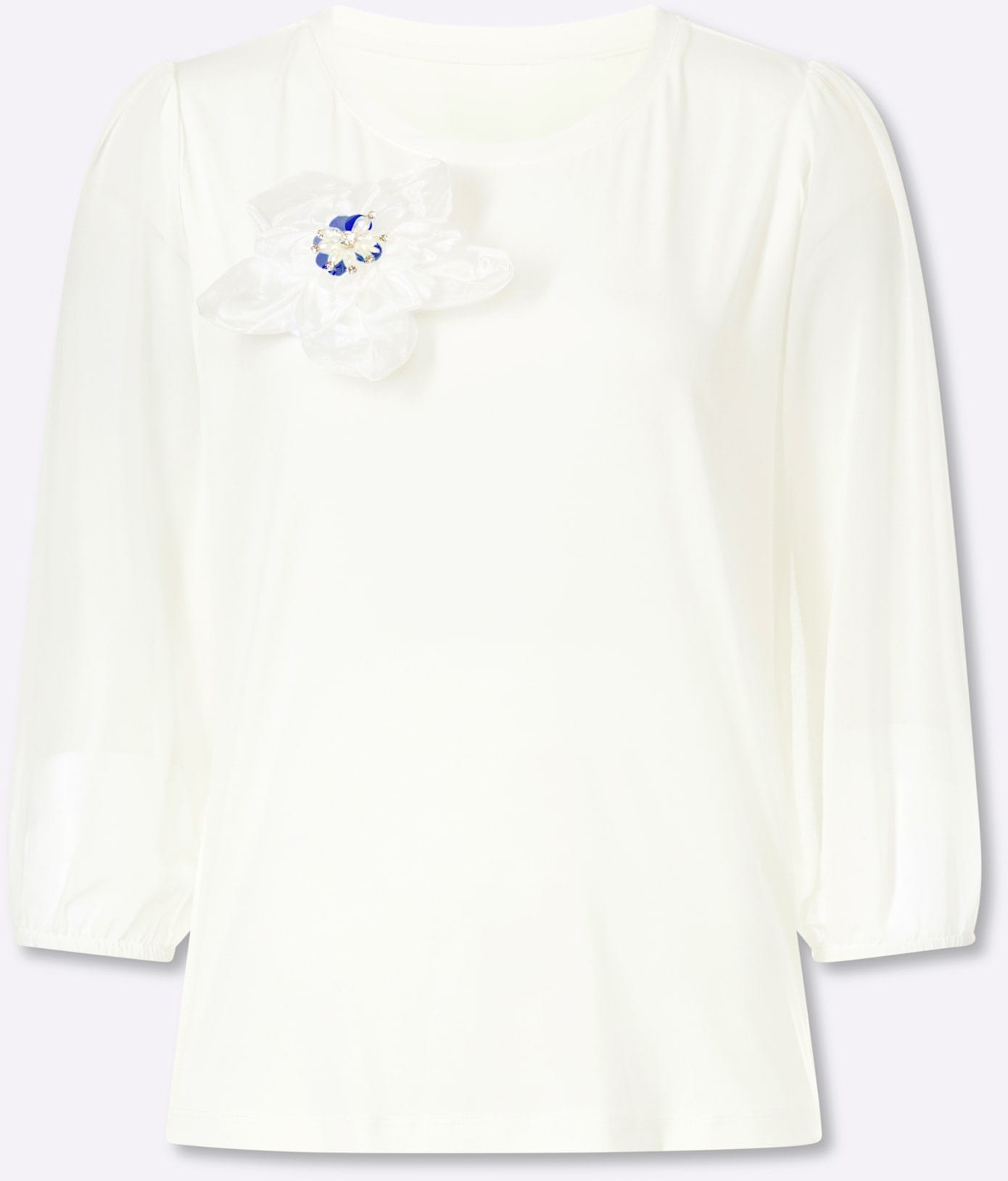 Lady Rundhalsshirt »Rundhals-Shirt« 1