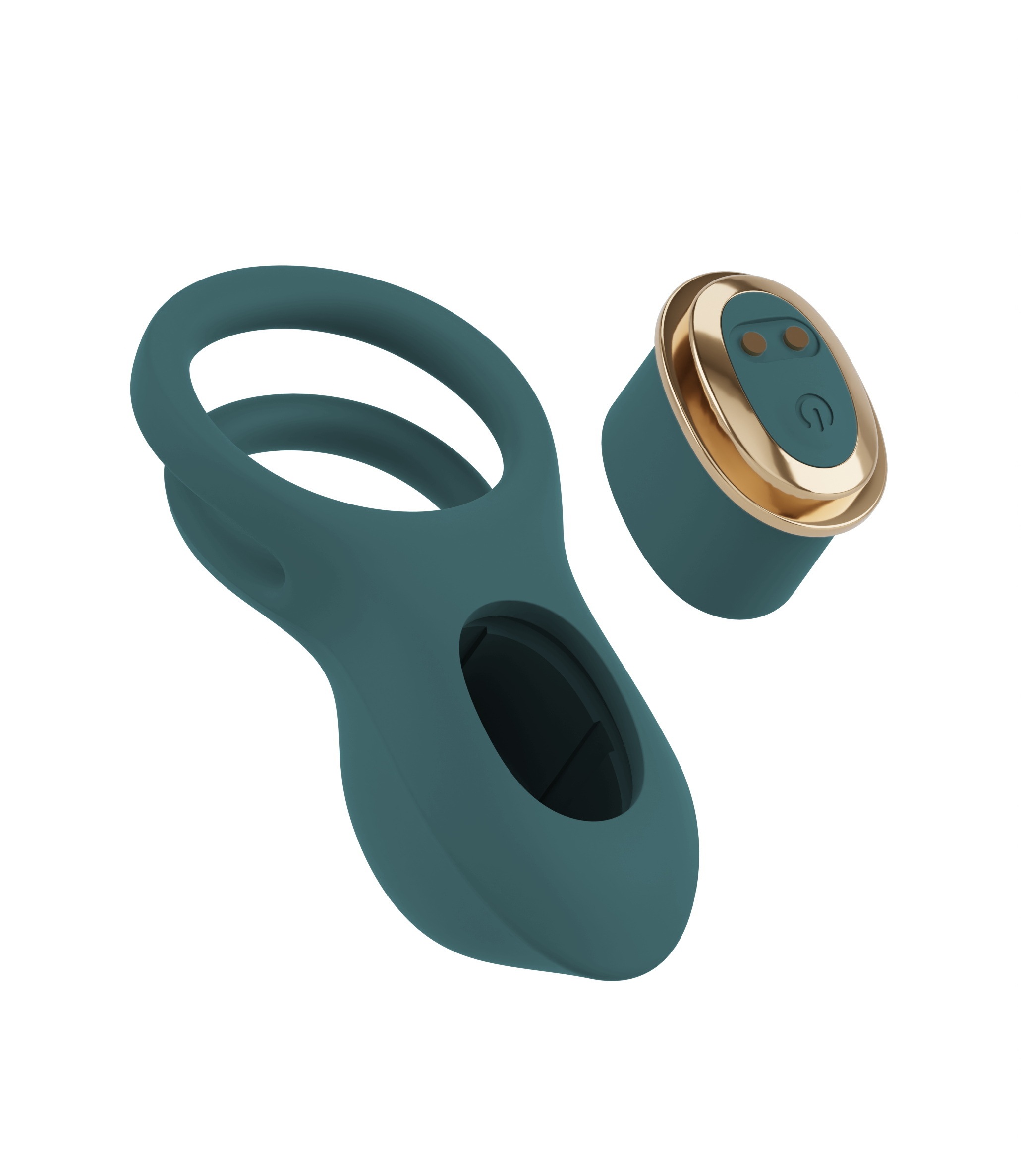 coup!es choice Vibrator »Paartoy-Set RC Mini Vibrator with 4 Attachments«