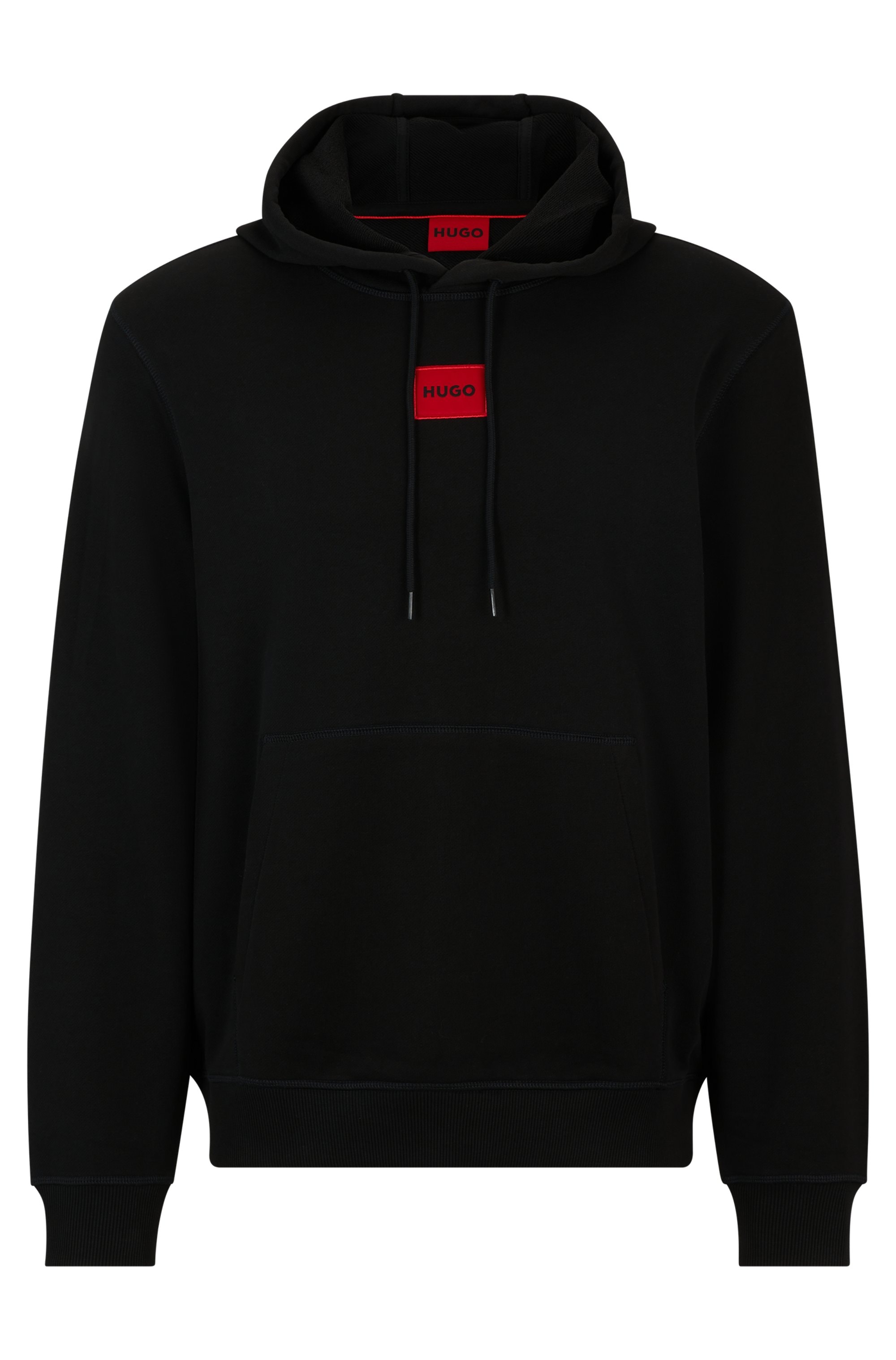 HUGO Kapuzensweatshirt »Daratschi«, Kapuze mit Kordelzug, Regular Fit Kängurutasche, HUGO Weblabel
