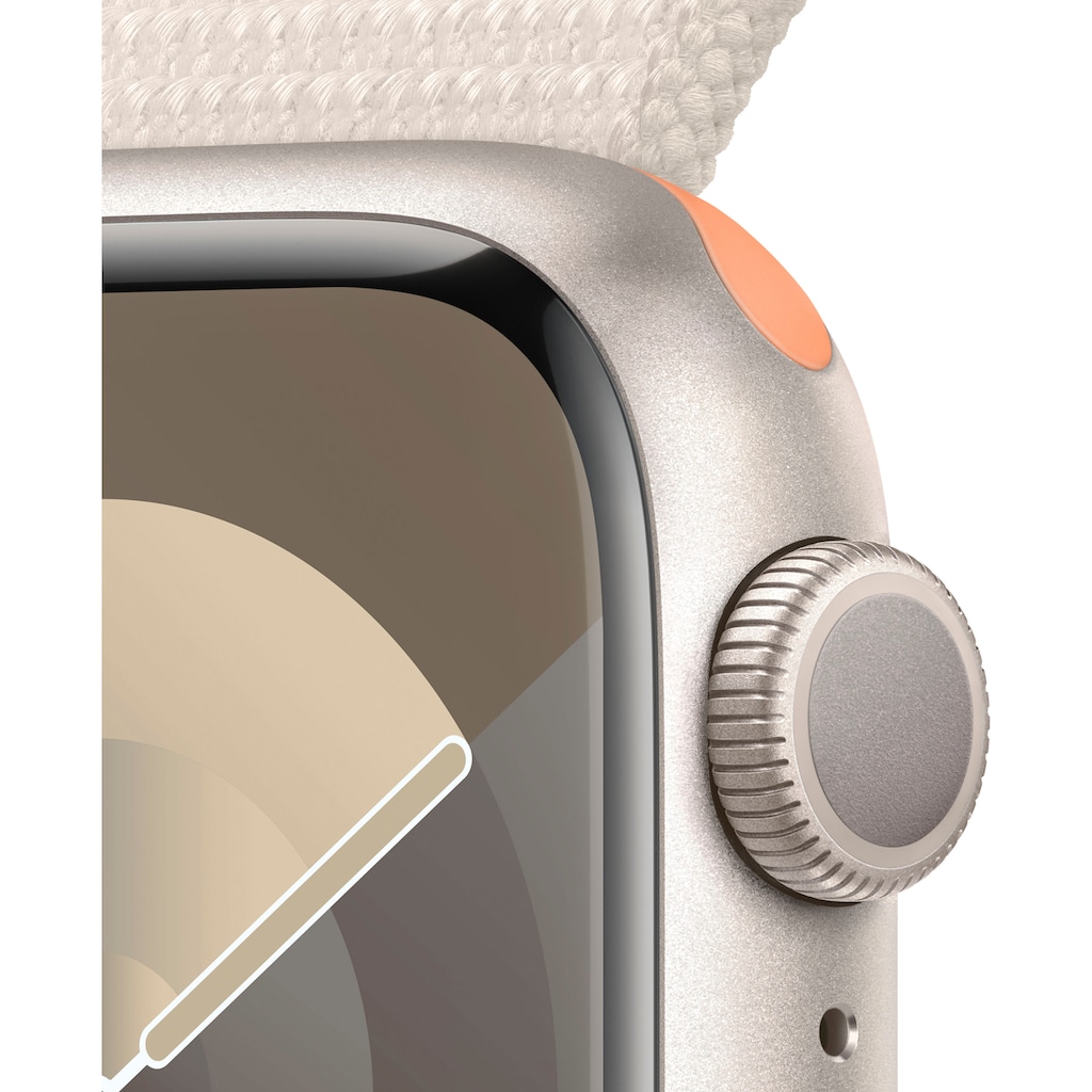 Apple Smartwatch »Watch Series 9 GPS Aluminium 41mm One-Size«, (Watch OS 10)