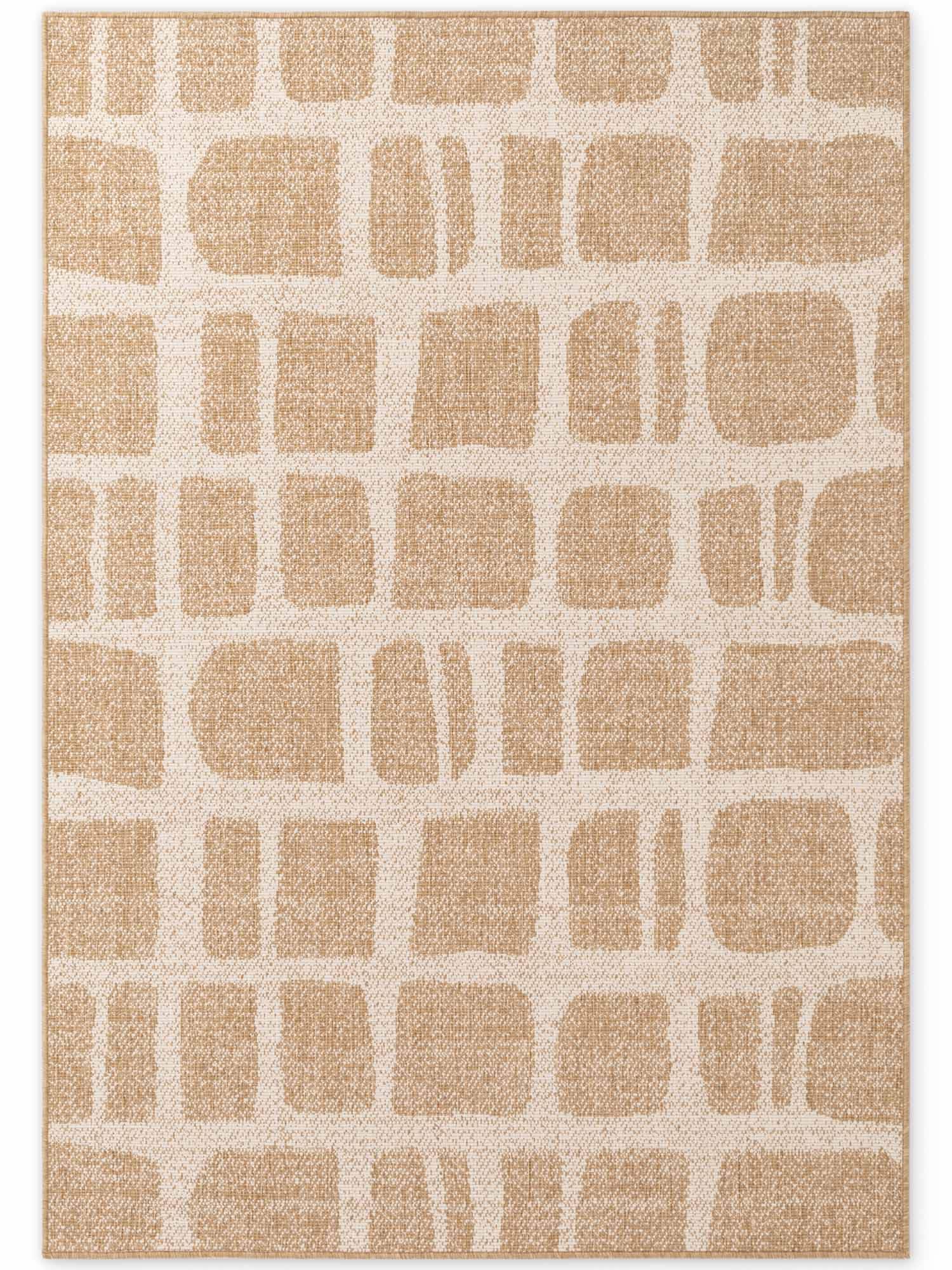 Ted Baker Teppich »Ruskin , Wendeteppich« rechteckig 8 mm Höhe Designteppich, Wetterfest, Pflegeleicht, Modern, Wohnzimmer, Terrasse