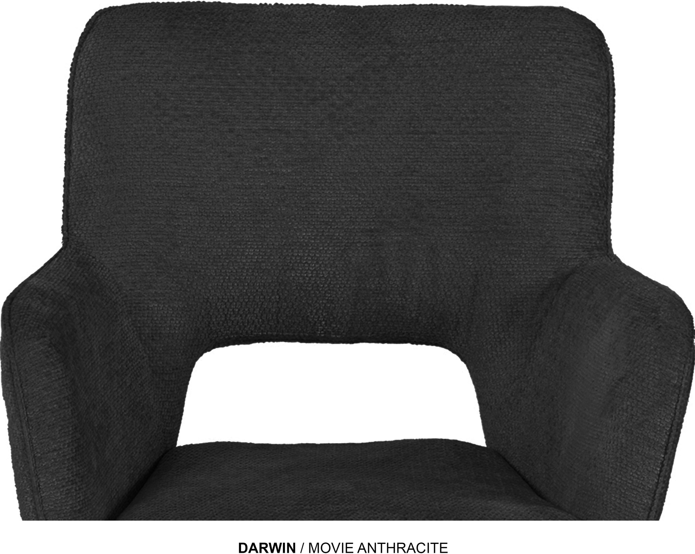 OMG Design Esszimmerstuhl »Darwin« (Set) 2 Stk.Drehstuhl mit auto-return, Armlehnenstuhl