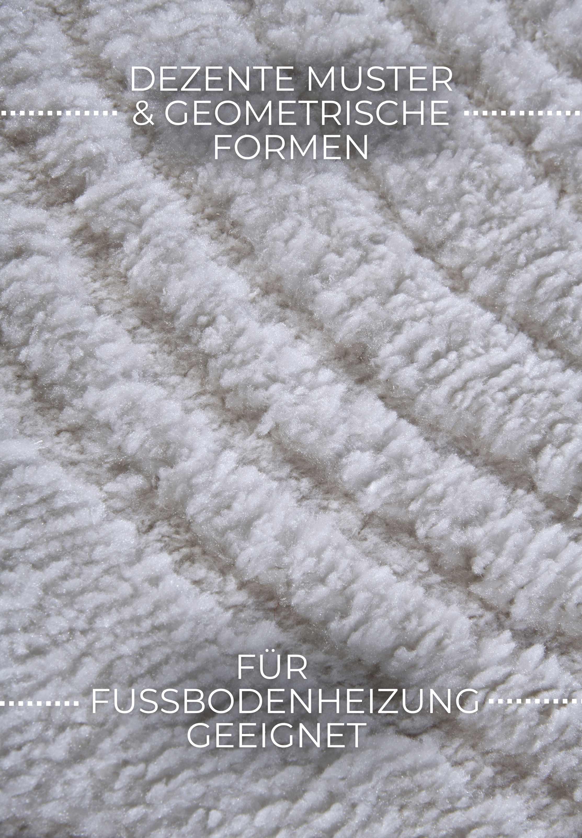 ELLE DECORATION Designteppich »Pigment«, rechteckig, 18 mm Höhe, Hochflor, Shaggy, Läufer, weich, Langflor, modern, Hoch Tief Effekt