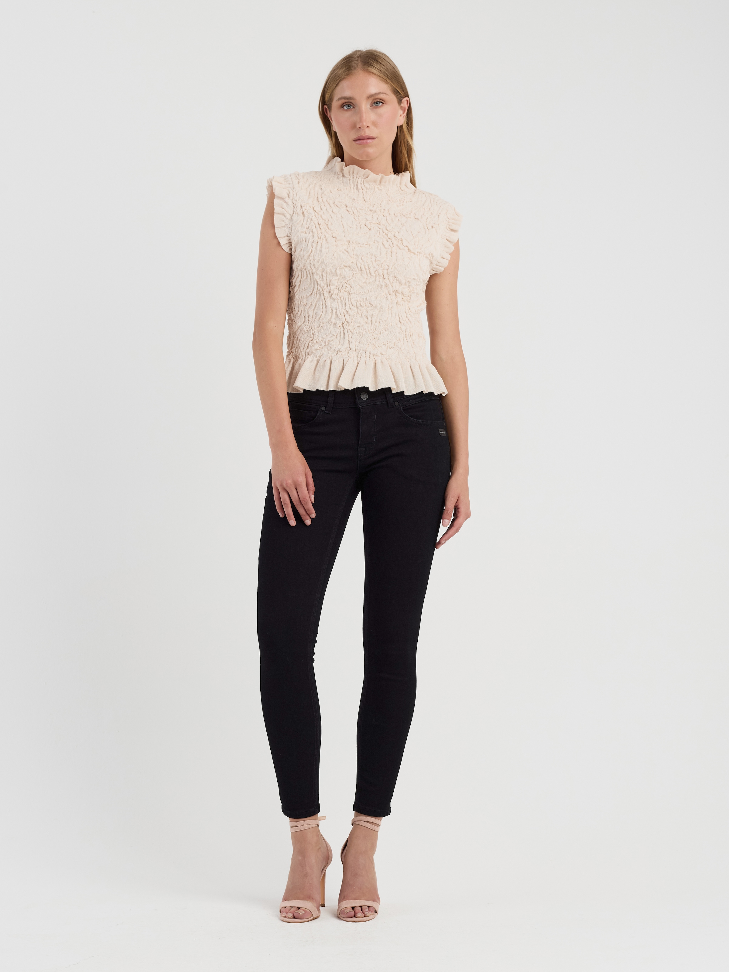 GANG Skinny-fit-Jeans »94FAITH CROPPED« mit verkürzter Beinlänge