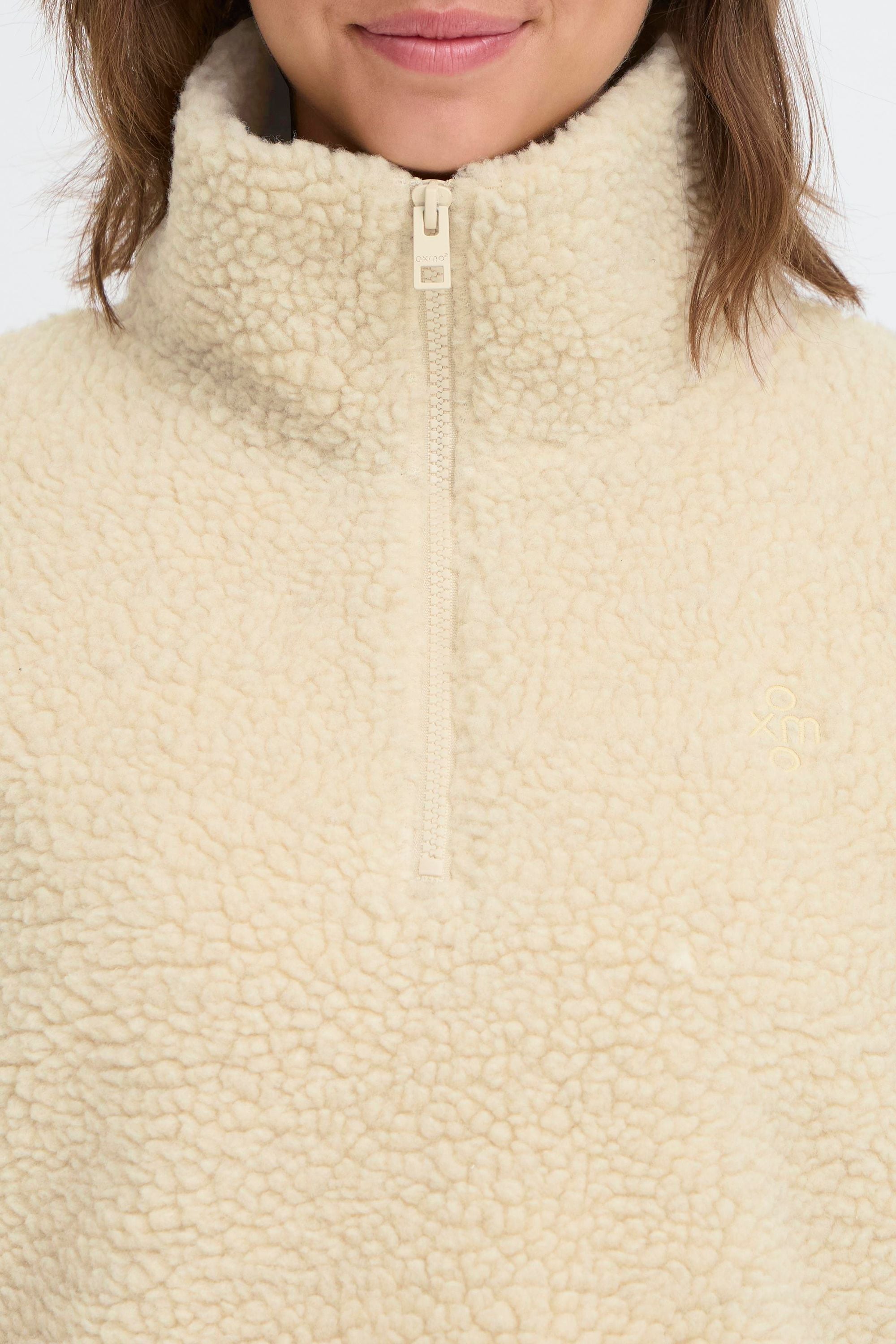 OXMO Strickfleece-Pullover »Fleecejacke OXTolirone«