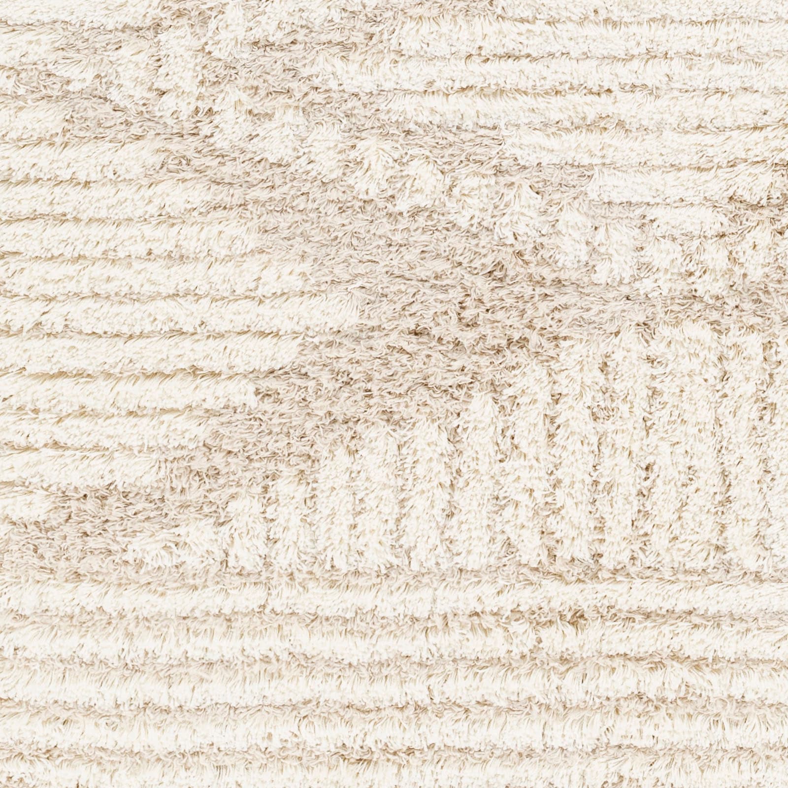 Livabliss Hochflor-Teppich »TUZLA«, rechteckig, 52 mm Höhe, Flauschig, Langflor, Weich, Boho Wohnzimmerteppich, Beige