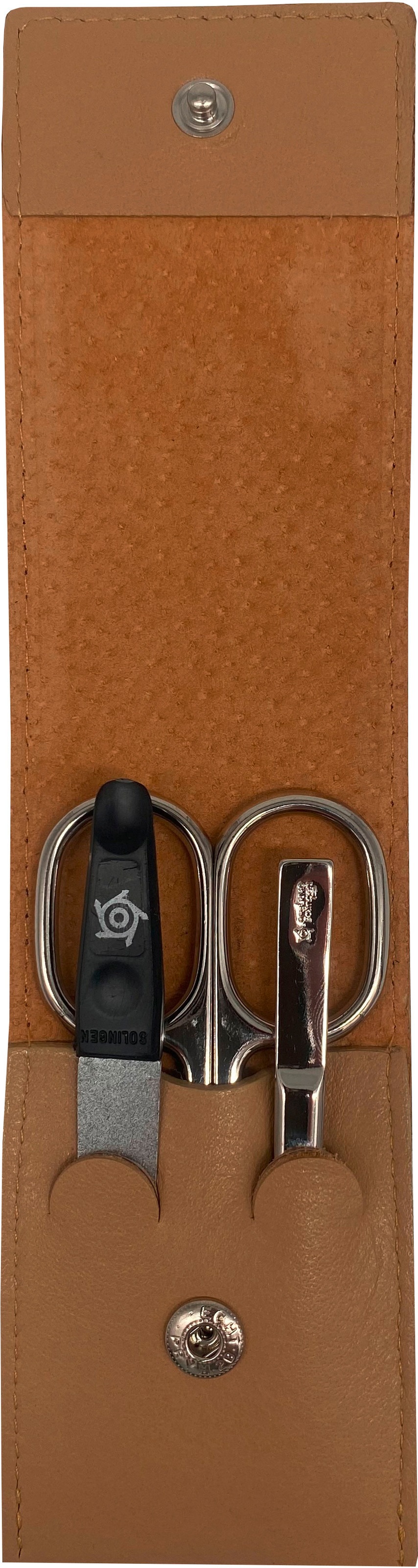 PFEILRING Maniküre-Etui, (3 tlg.), Taschenetui Nappaleder