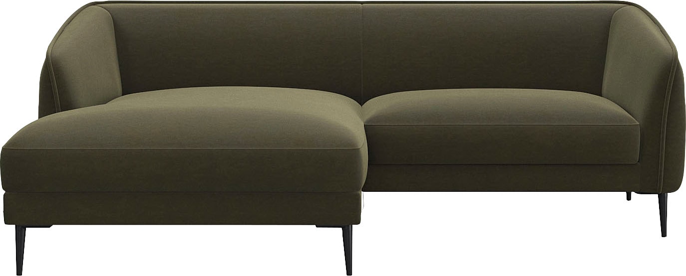 Ecksofa »Belle Designsofa, bequem durch Kaltschaum im Sitz, L-Form«, Skandinavisches...