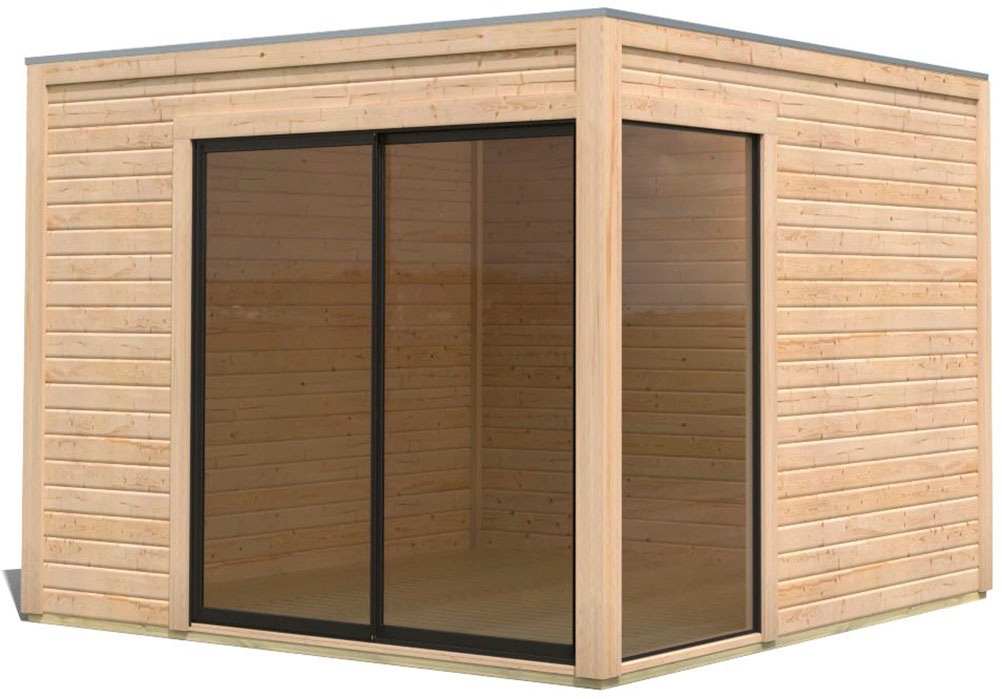 Karibu Gartenhaus »Ditsche 1« inkl. Massivholzfußboden