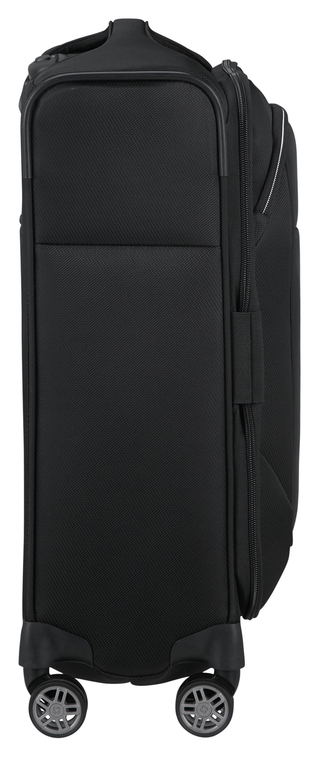 Samsonite Weichgepäck-Trolley »RE-LITE, verschiedene Größen und Farben«, (Set, 2 St., mit 2 Packwürfeln), 4 Rollen, Reisekoffer TSA-Schloss Stickerbogen Volumenerweiterung Laptopfach
