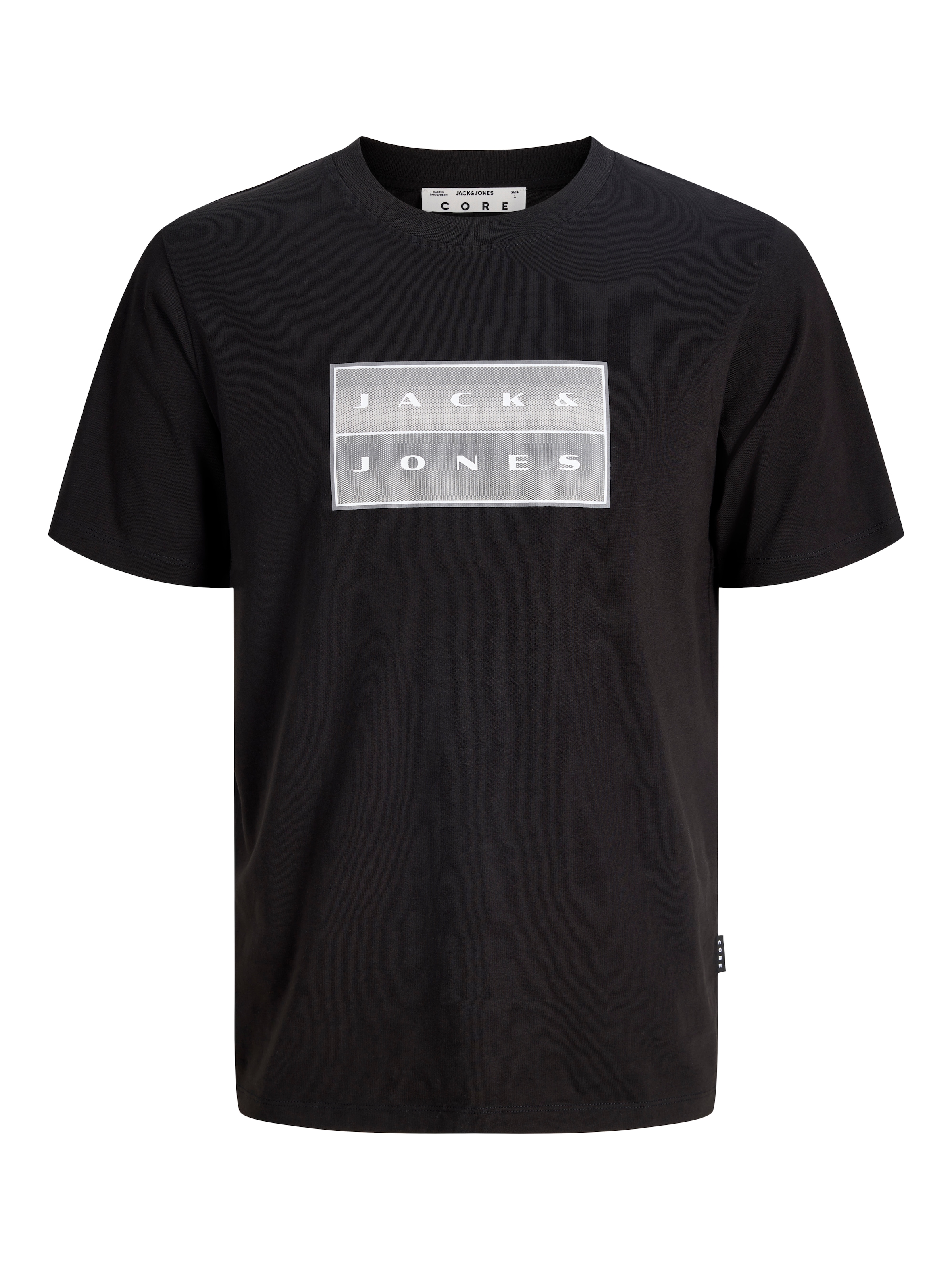 Jack & Jones Junior »JCOFUSION DOTS PRINT TEE SS CN JNR« Baumwolle, normal geschnitten