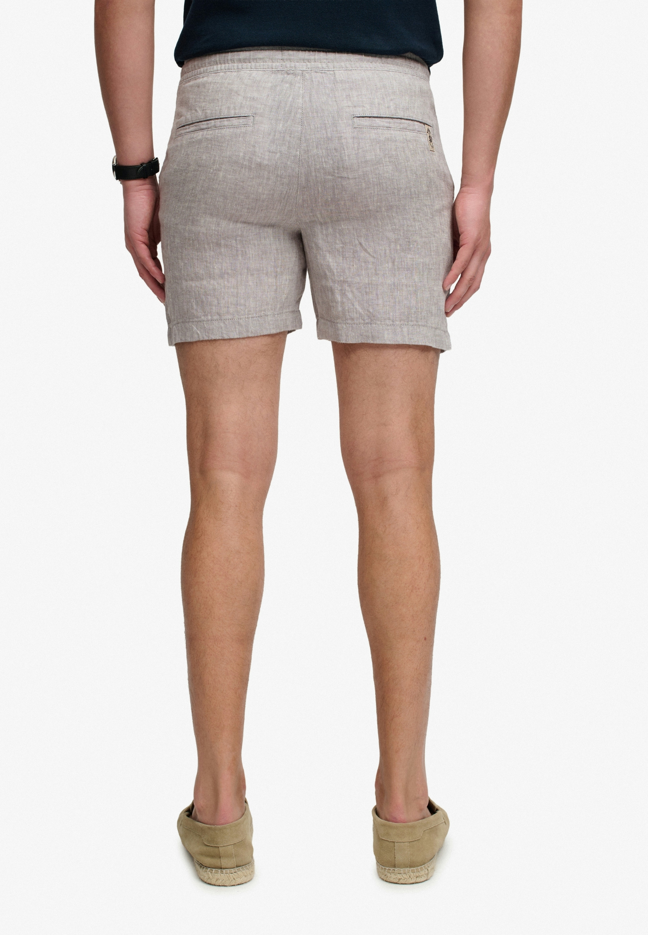 Superdry Shorts »MERCHANT LINEN SHORT«  aus Leinen, Relaxed Fit, mit Reißverschluss