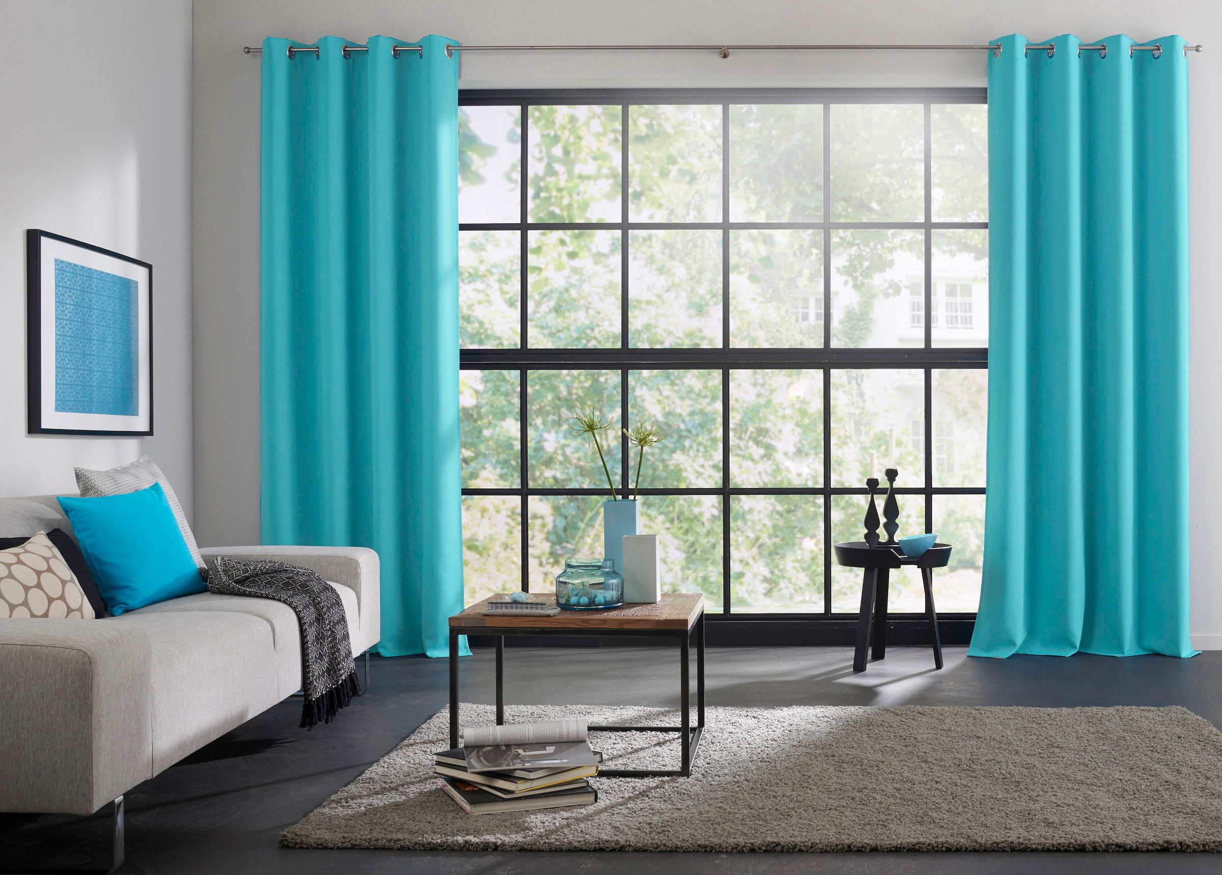 Wirth Vorhang »Dim out« Ösen 1 Stk. tlg.