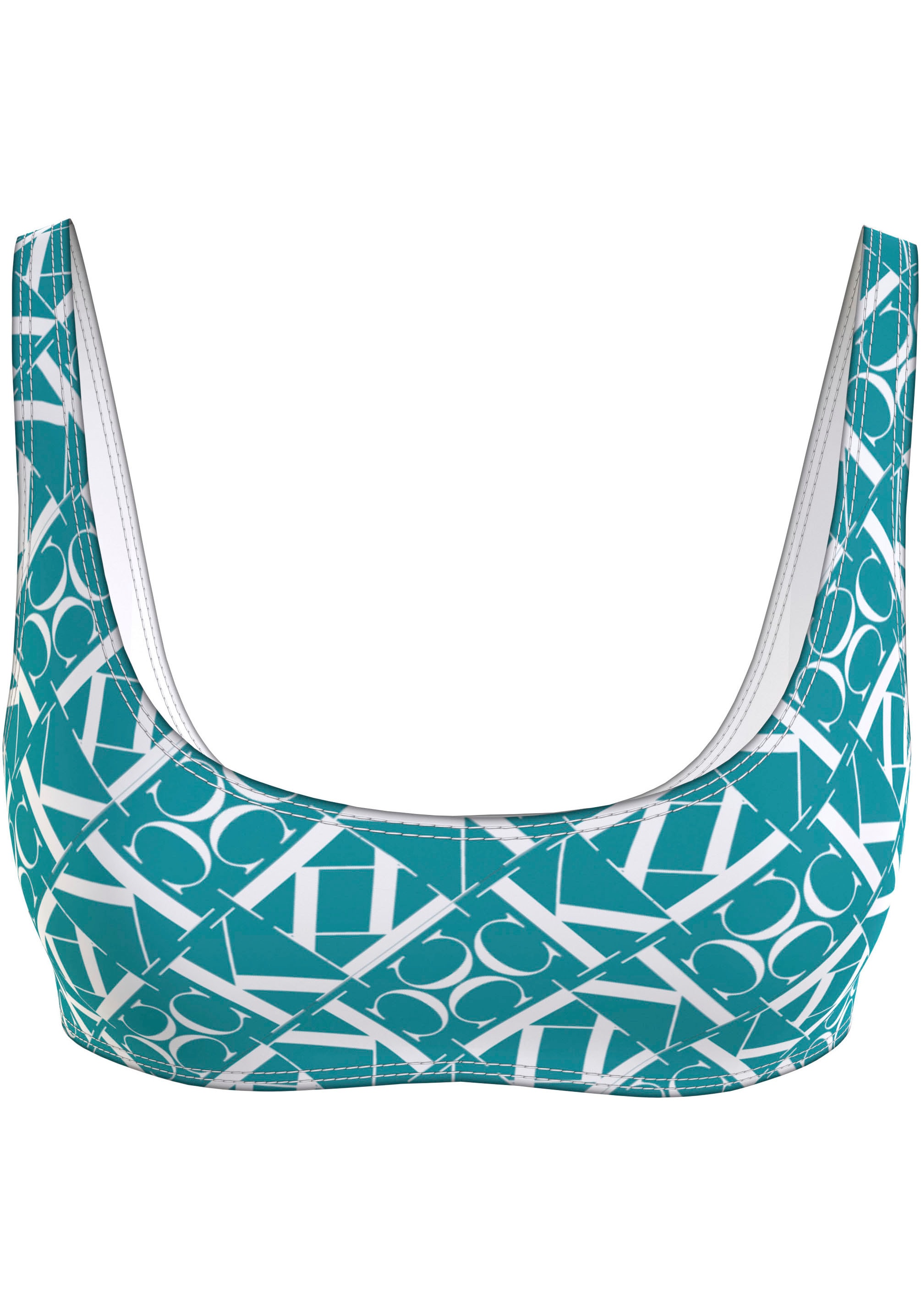 Bandeau-Bikini-Top »BRALETTE-RP-PRINT«, mit Allover-Print