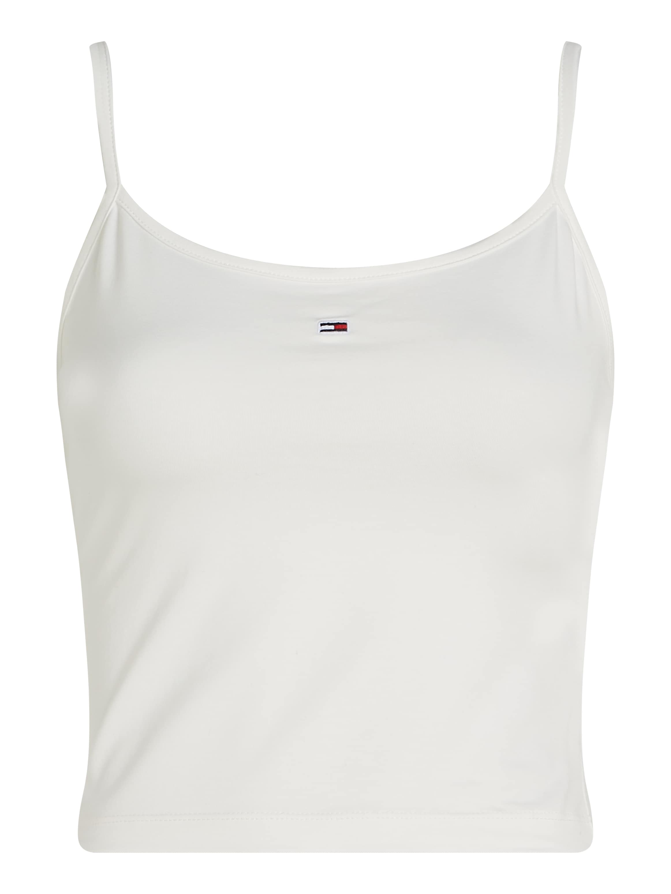 Tommy Jeans Spaghettitop »TJW 2PACK ESSENTIAL STRAP TOP«, (Packung, 2er), mit Logo-Flag