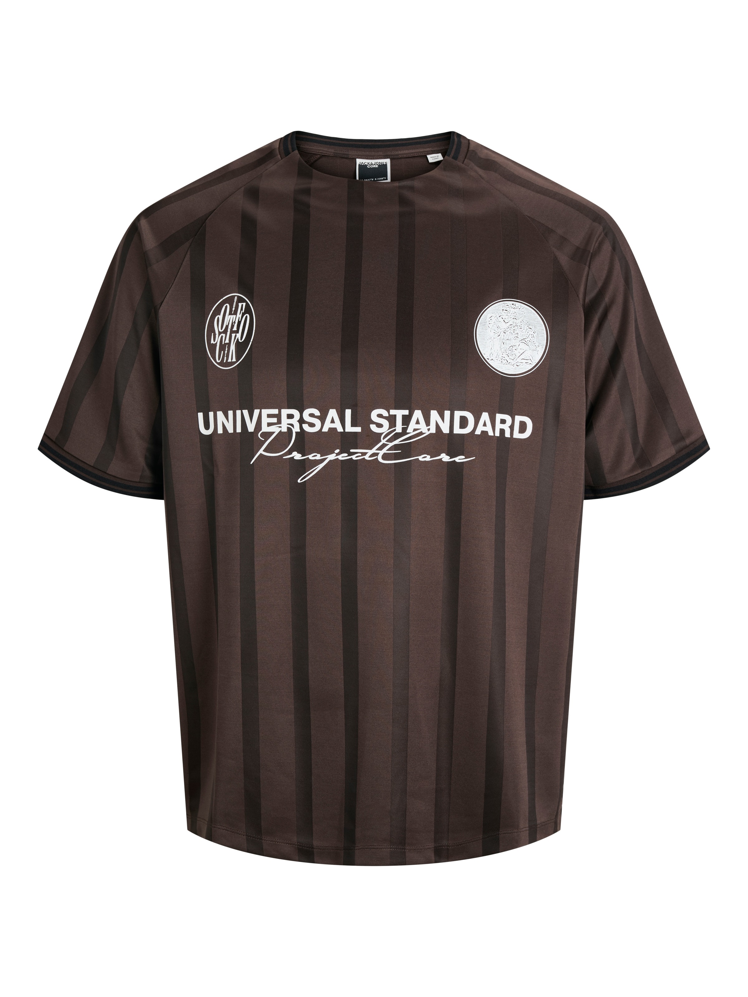 Jack & Jones Trainingsshirt »JCOCOVER RETRO FOOTBALL TEE SS LN«