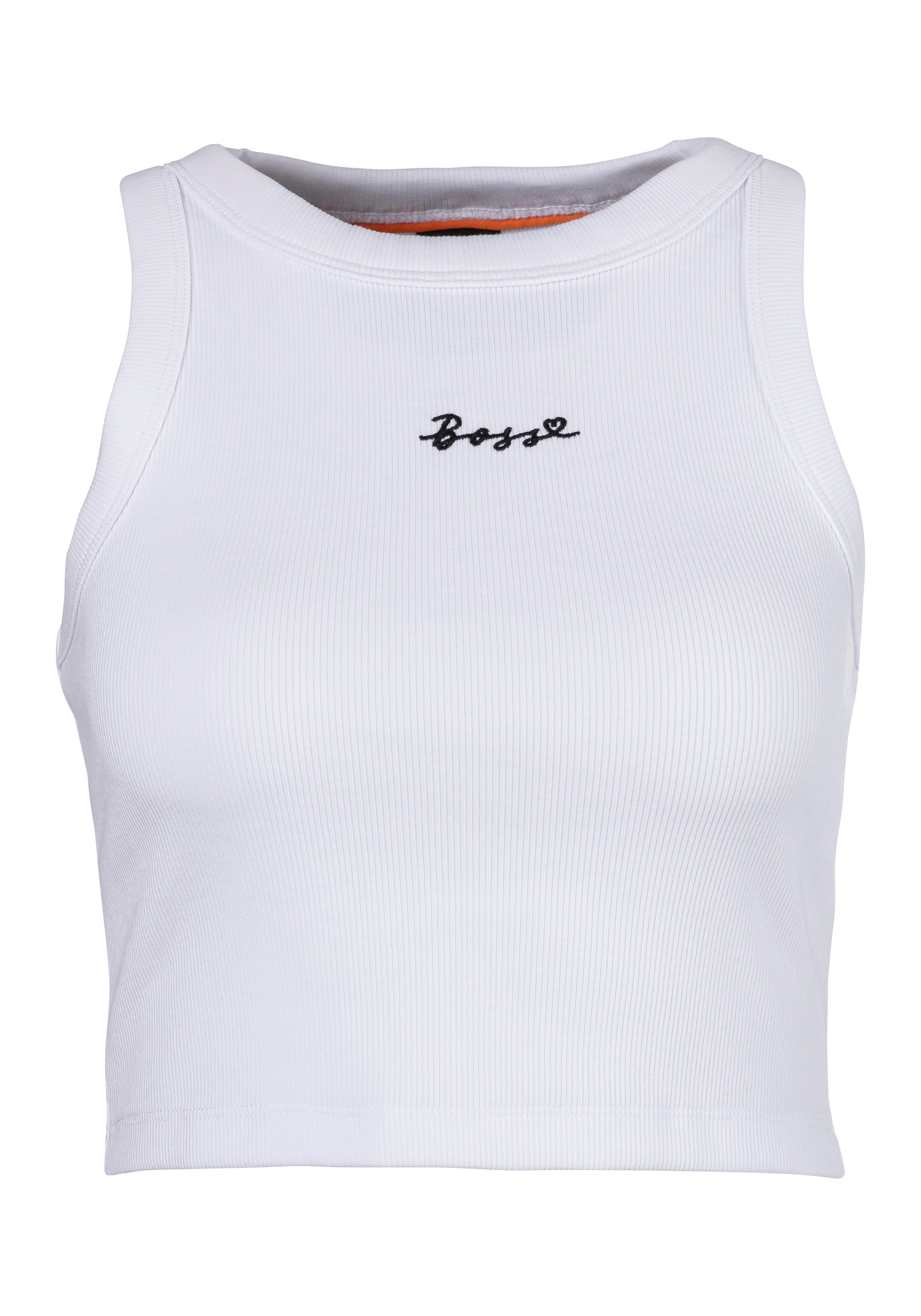 Tanktop »C_Evest Premium Damenmode«, mit gesticktem BOSS Schriftzug