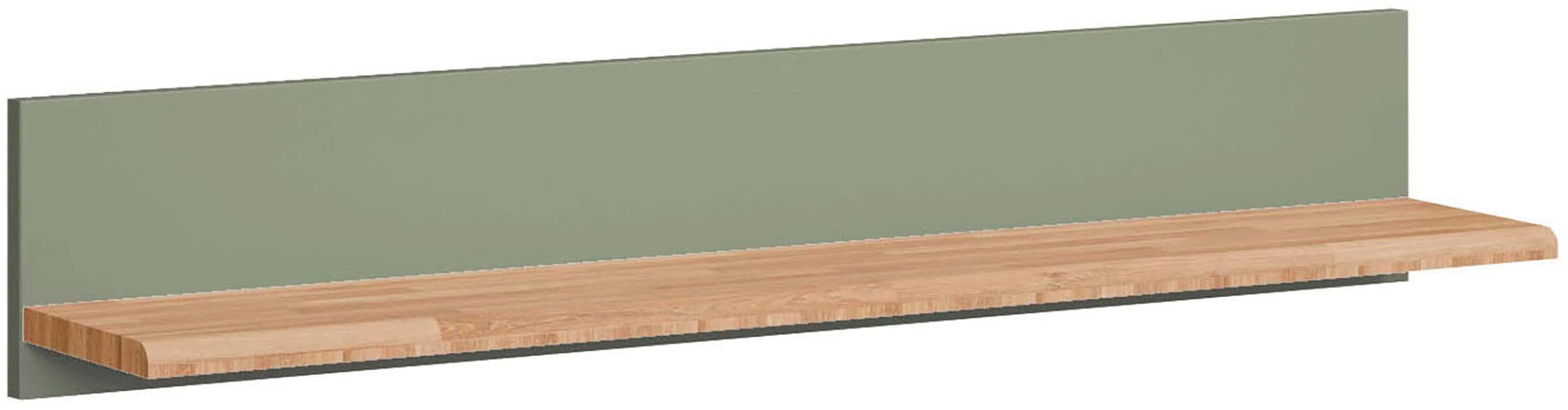 Home affaire Wandregal »Ribe,2er Set,teilmassiv mit massiver Ablagefläche, Breite: je 90 cm« Set, 2 Stk. tlg. Ablageflächen Eiche massiv