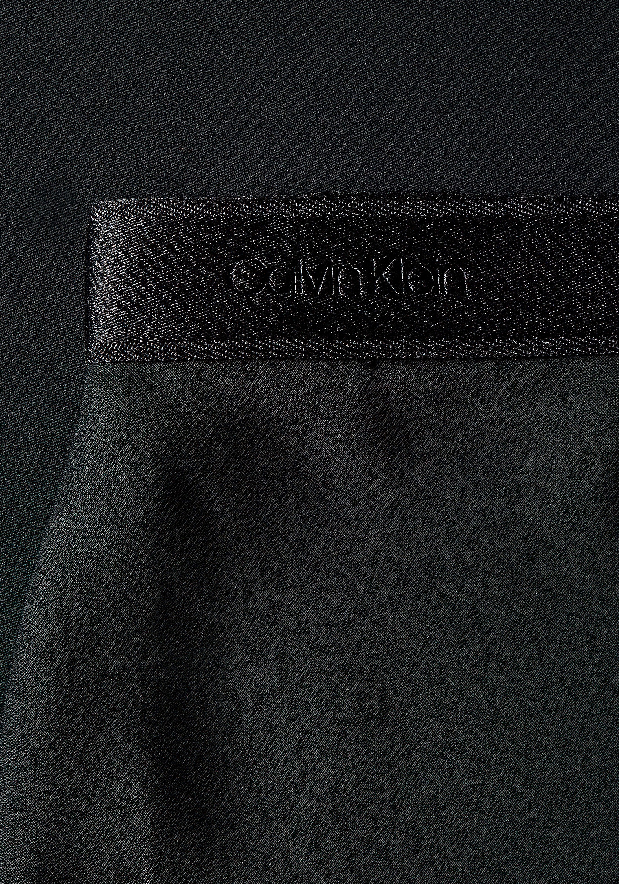 Calvin Klein Webrock »RECYCLED CDC BIAS CUT MIDI SKIRT«, mit Calvin Klein  Elastiktape in der Taille bei ♕