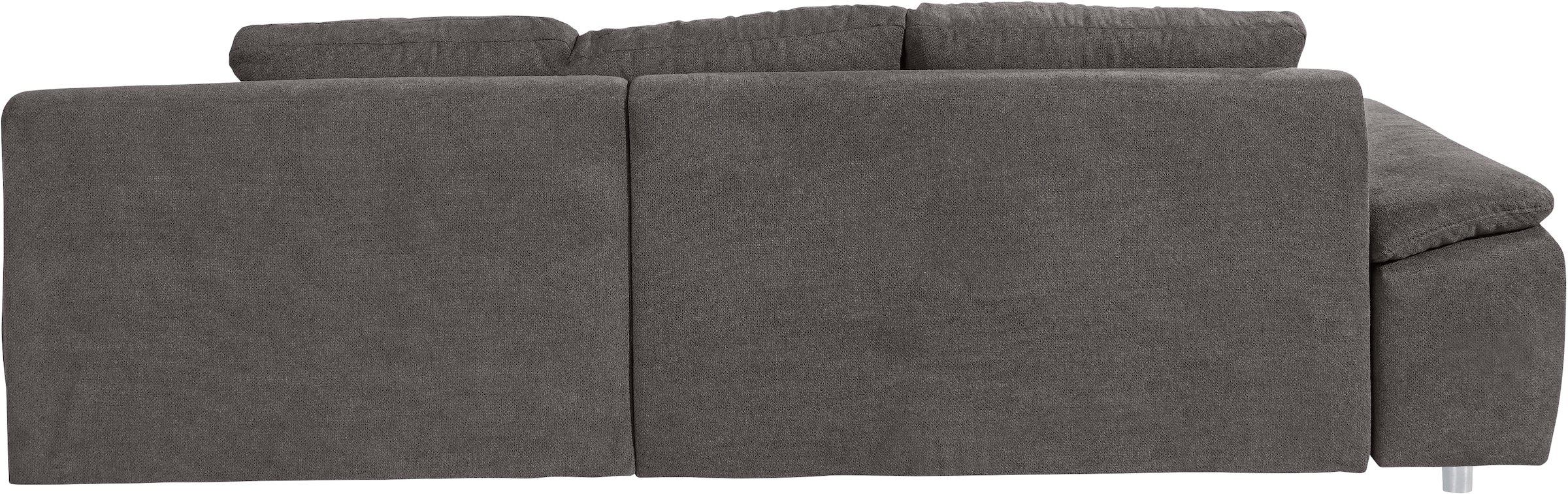 sit&more Ecksofa Labene, wahlweise mit Bettfunktion und Bettkasten, inkl. Rückenkissen