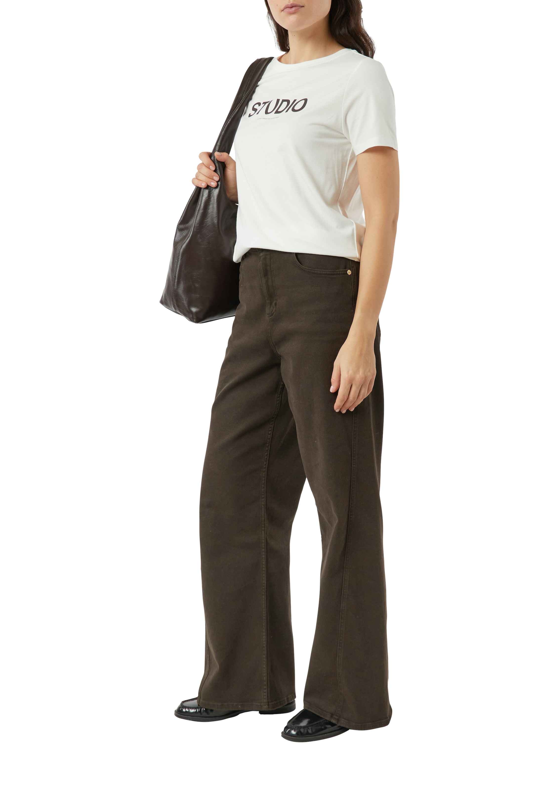 Comma Print-Shirt mit Print