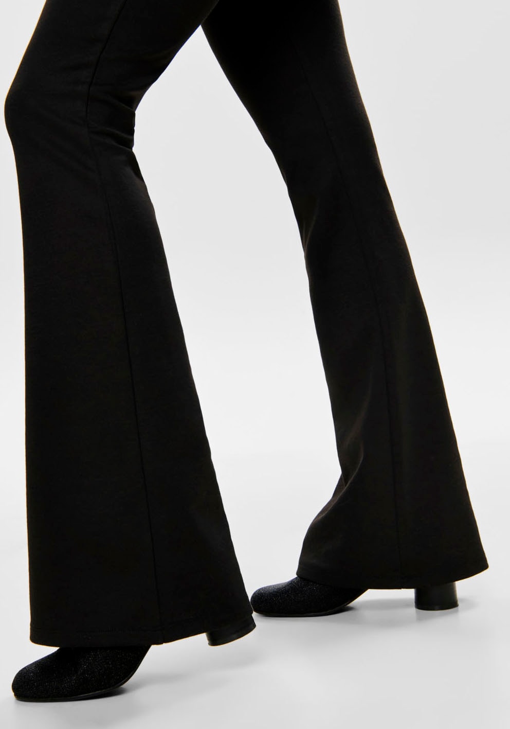 ONLY Jerseyhose »ONLFEVER STRETCH FLAIRED PANTS JRS«