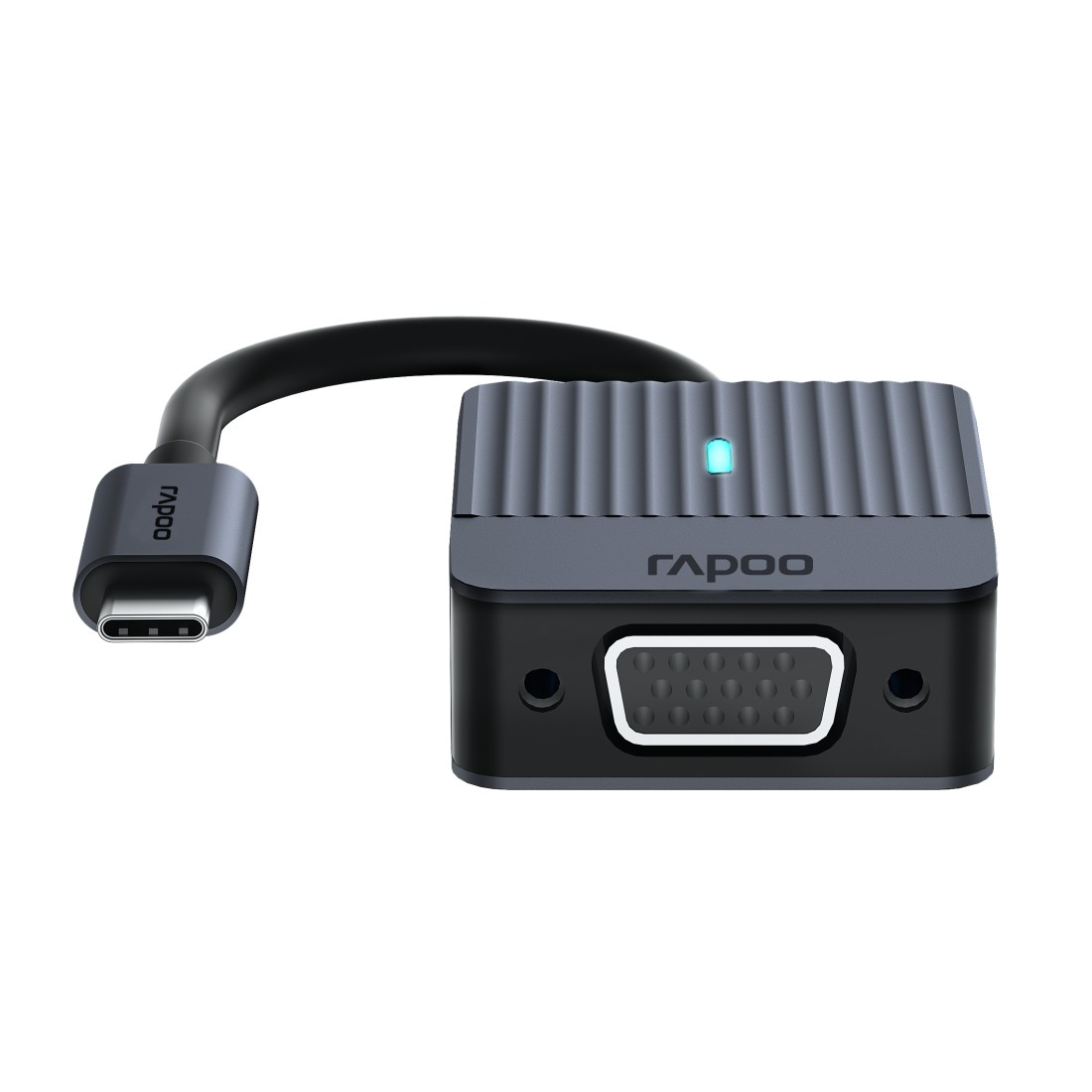 Rapoo USB-Adapter »UCA-1003 USB-C Adapter, USB-C auf VGA, Grau«, USB-C zu VGA, 15 cm