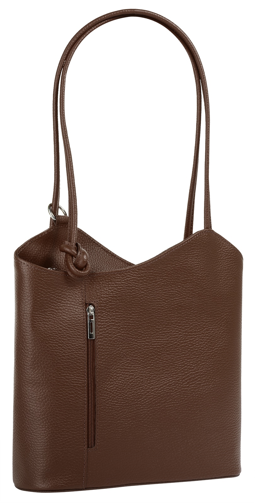 Cluty Cityrucksack, echt Leder, Made in Italy