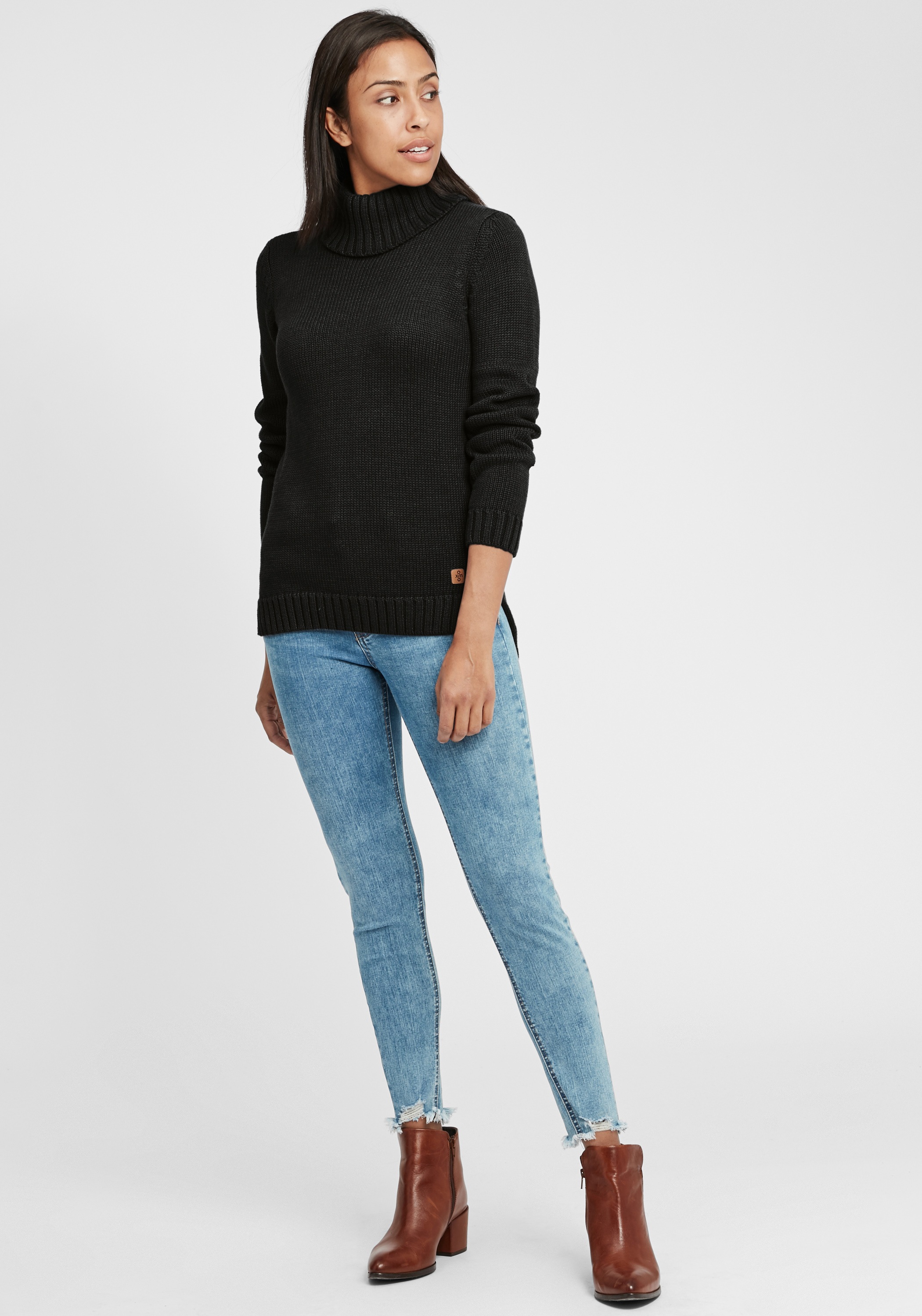 OXMO Rollkragenpullover »Rollkragenpullover OXPia«