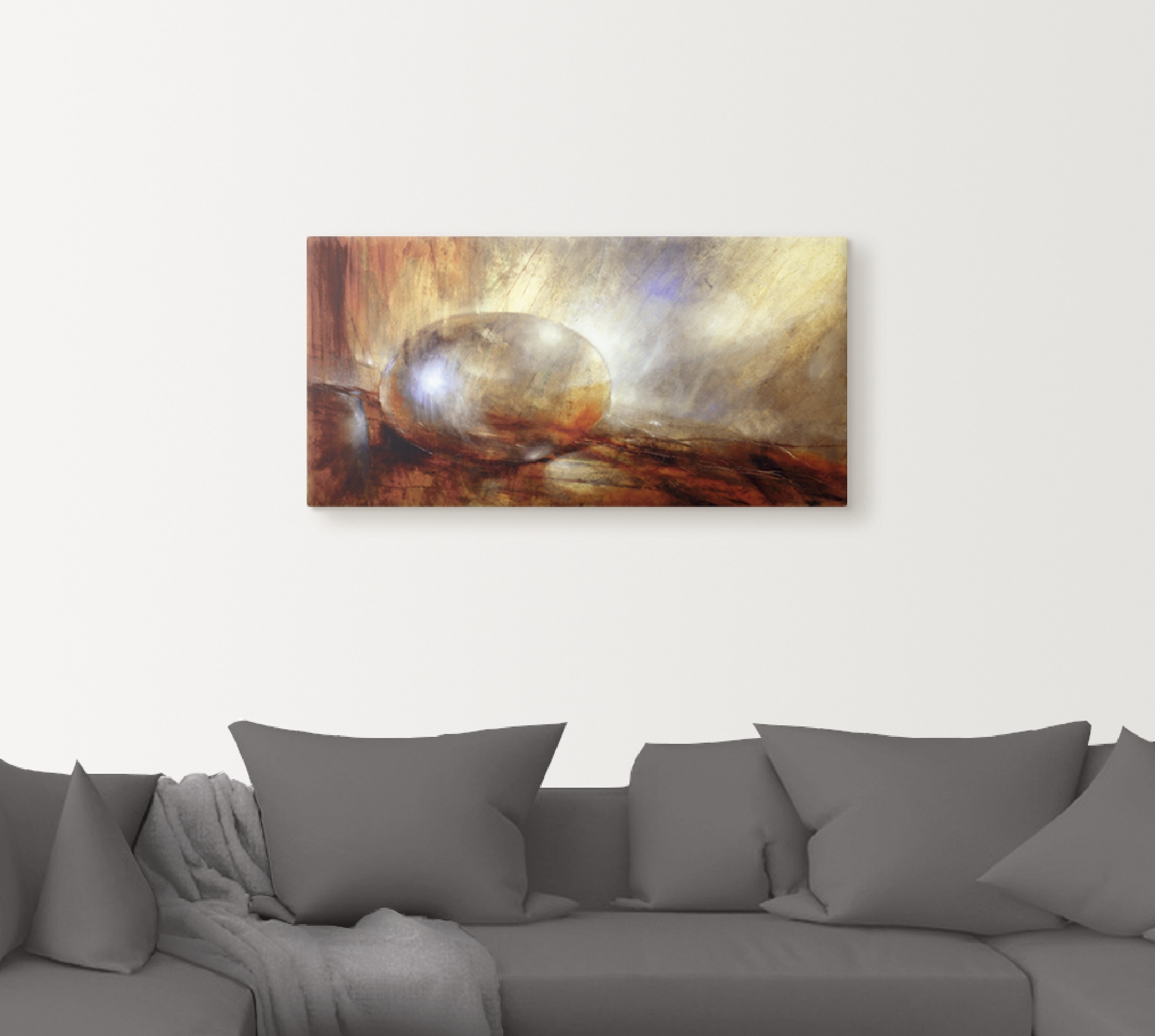 Artland Wandbild »Brainstorming«, Muster, (1 St.), als Leinwandbild, Poster in verschied. Größen