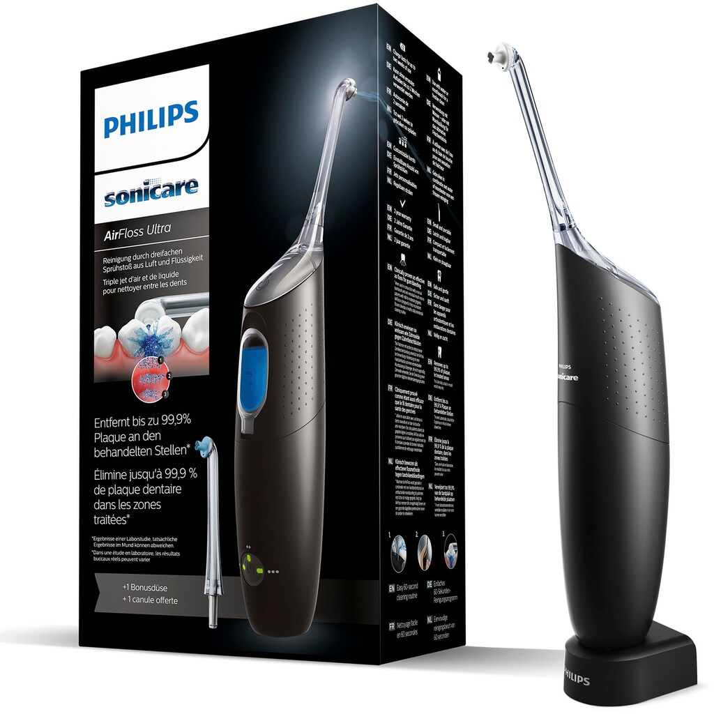 Philips Sonicare AirFloss »Ultra HX8438«, 2 St. Aufsätze}, zur Zahnzwischenraumreinigung