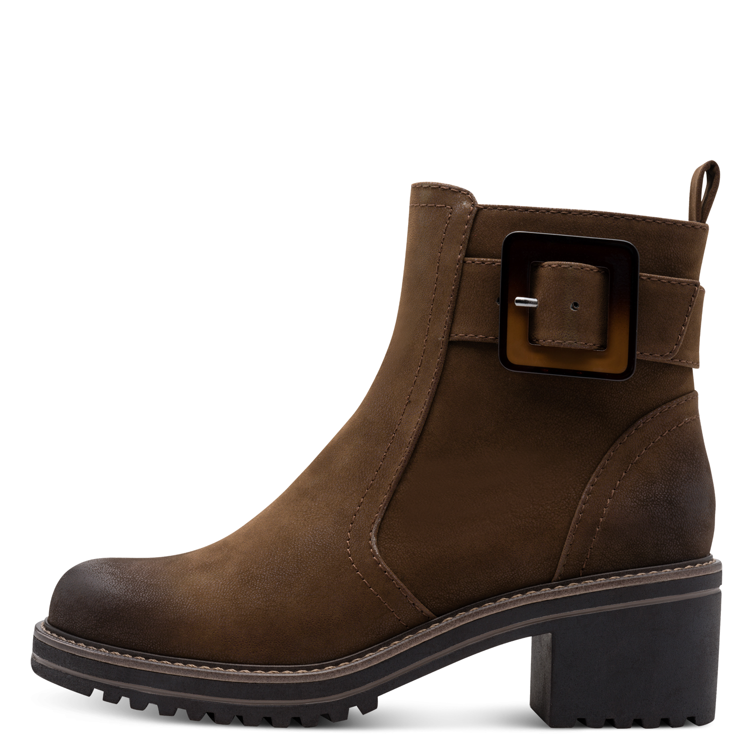 MARCO TOZZI Stiefelette  Blockabstz, Herbstboots in veganer Verarbeitung