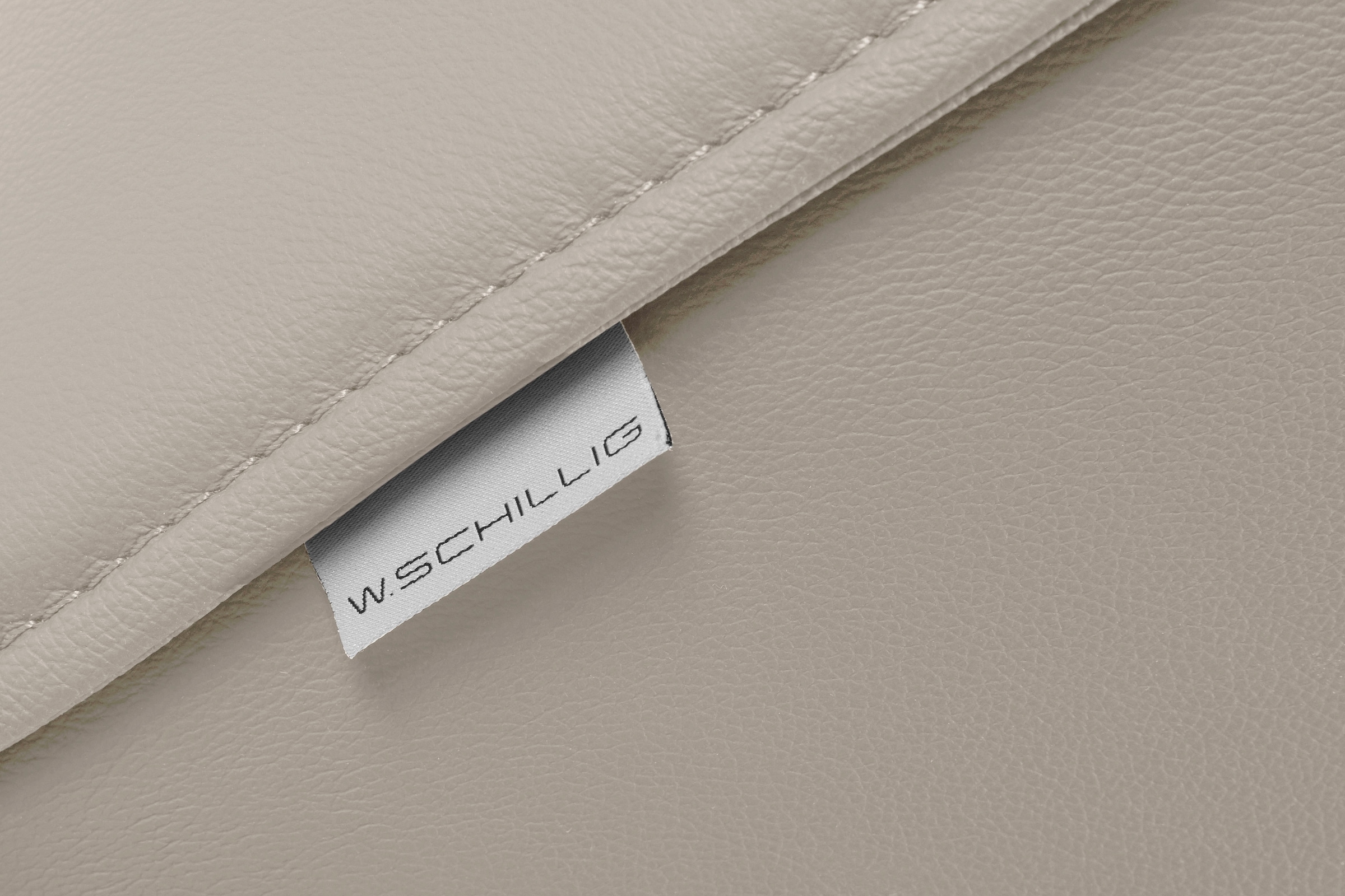 »sally«, 2-Sitzer in Breite kaufen W.SCHILLIG Silber matt, bequem cm 154 mit Metall-Winkelfüßen